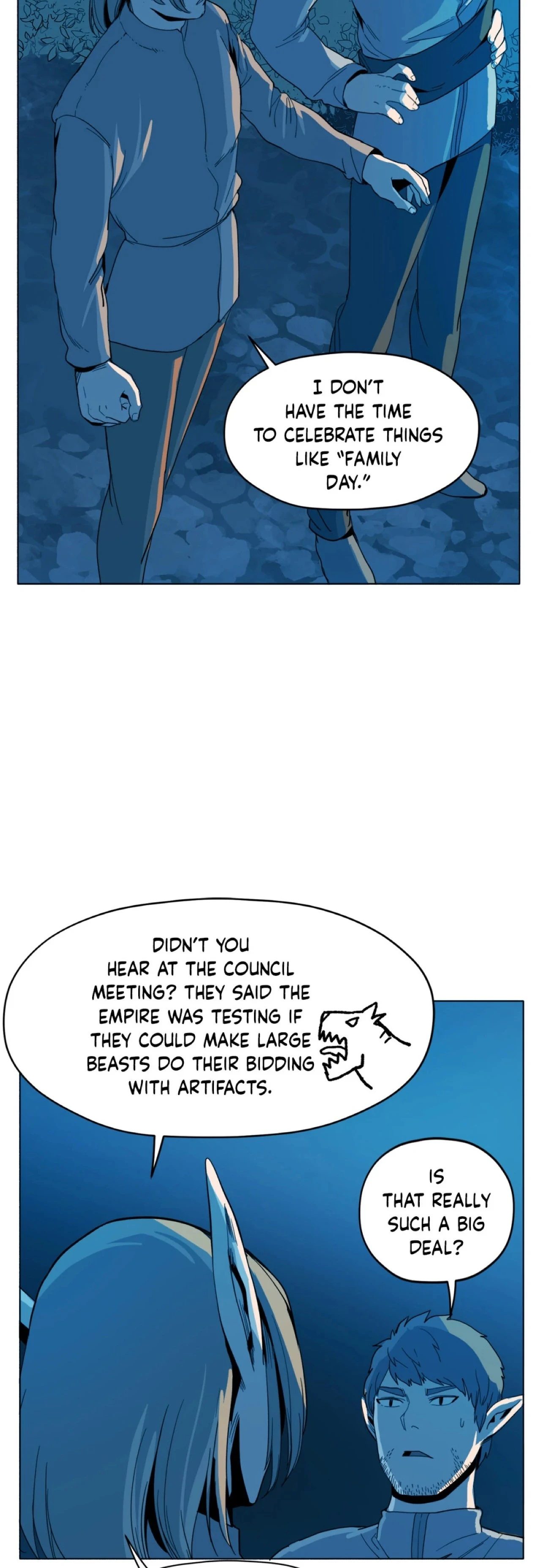 Pampered Prisoners: Elves Among Orcs Chapter 64 - page 9