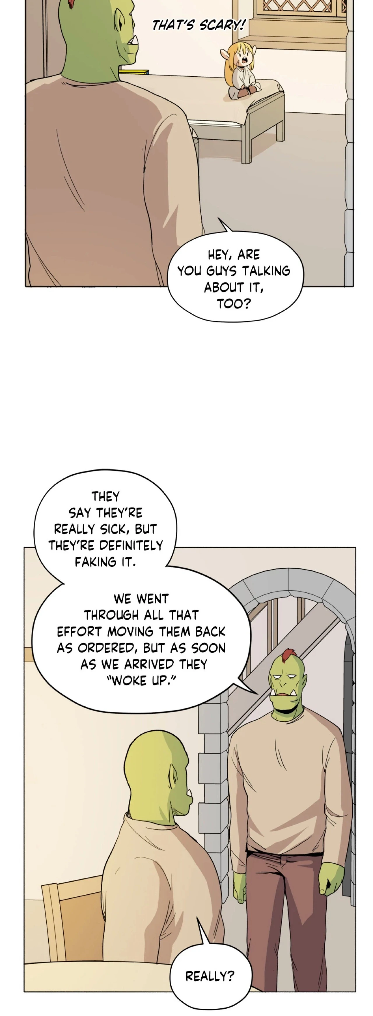 Pampered Prisoners: Elves Among Orcs Chapter 64 - page 32