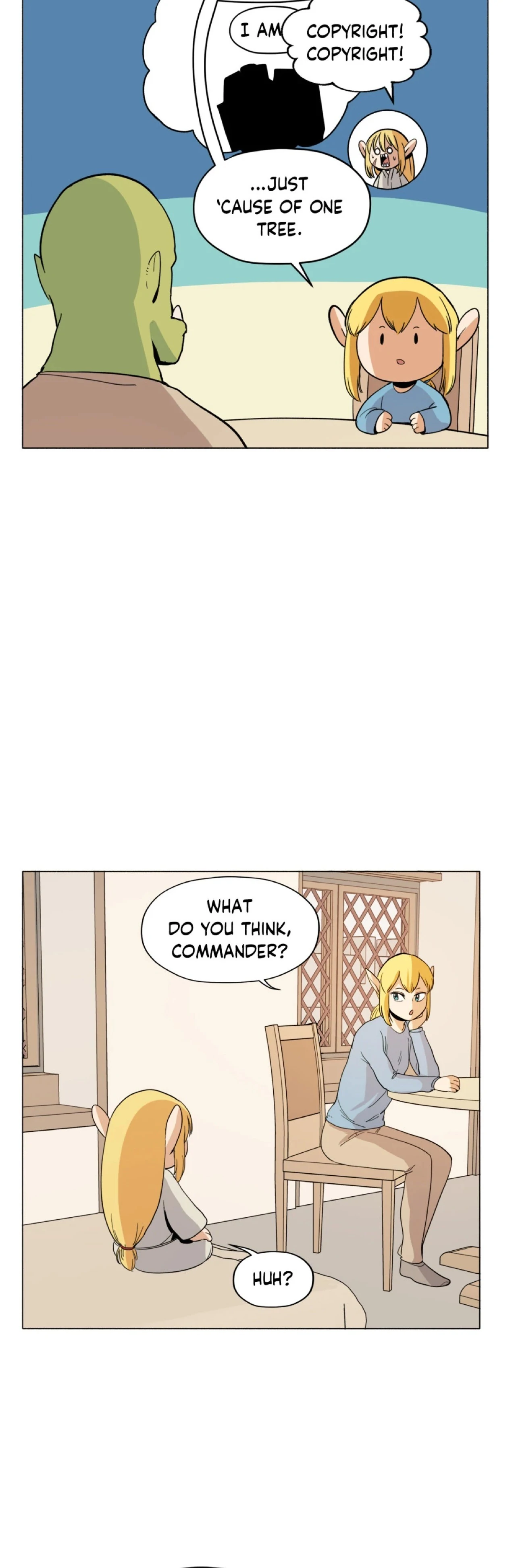 Pampered Prisoners: Elves Among Orcs Chapter 64 - page 35