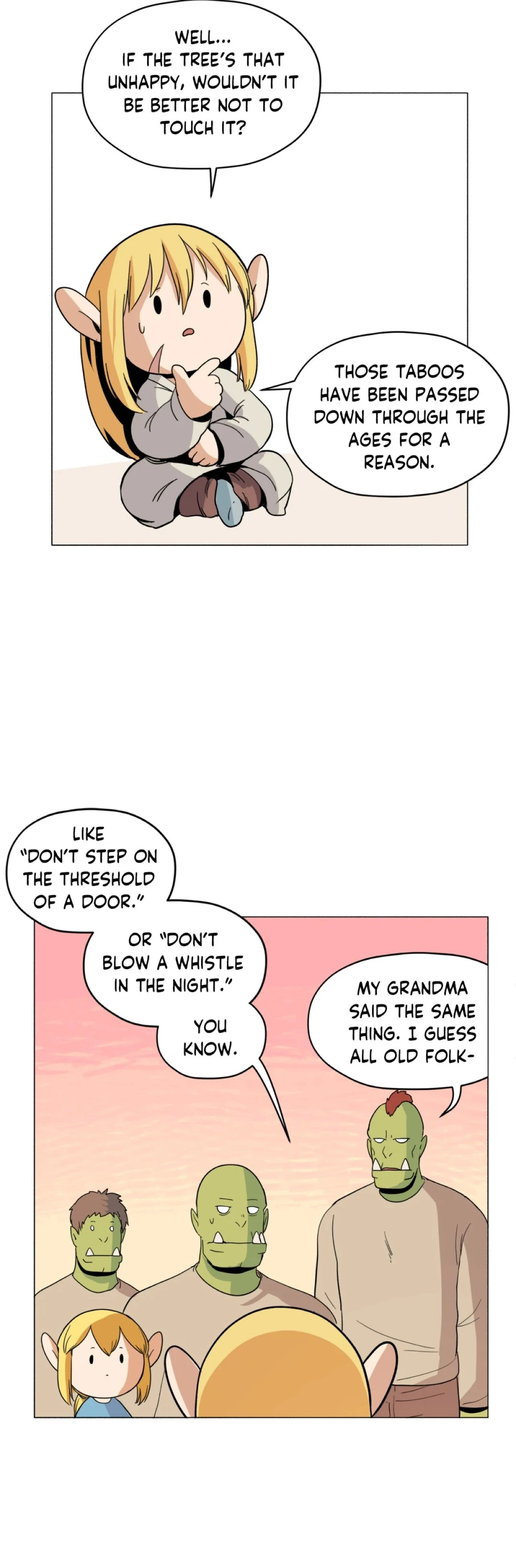 Pampered Prisoners: Elves Among Orcs Chapter 64 - page 36