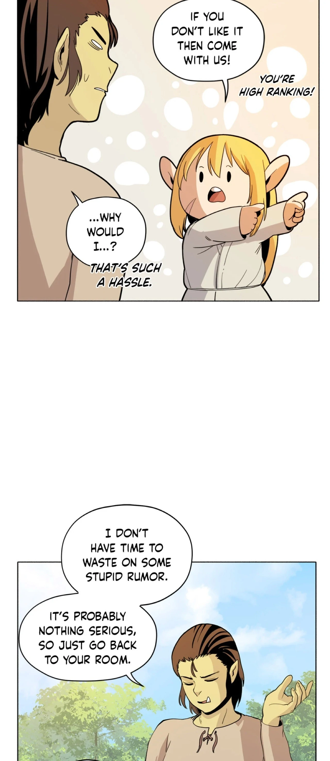 Pampered Prisoners: Elves Among Orcs Chapter 65 - page 11