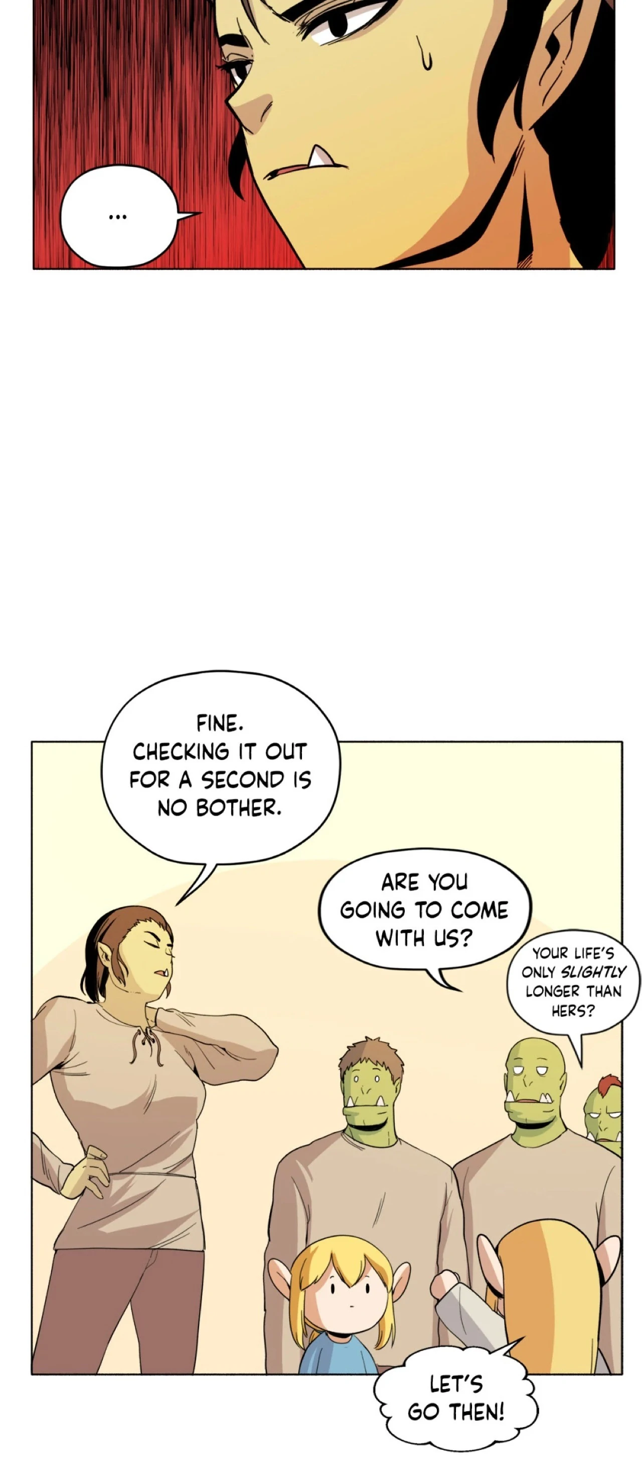 Pampered Prisoners: Elves Among Orcs Chapter 65 - page 14