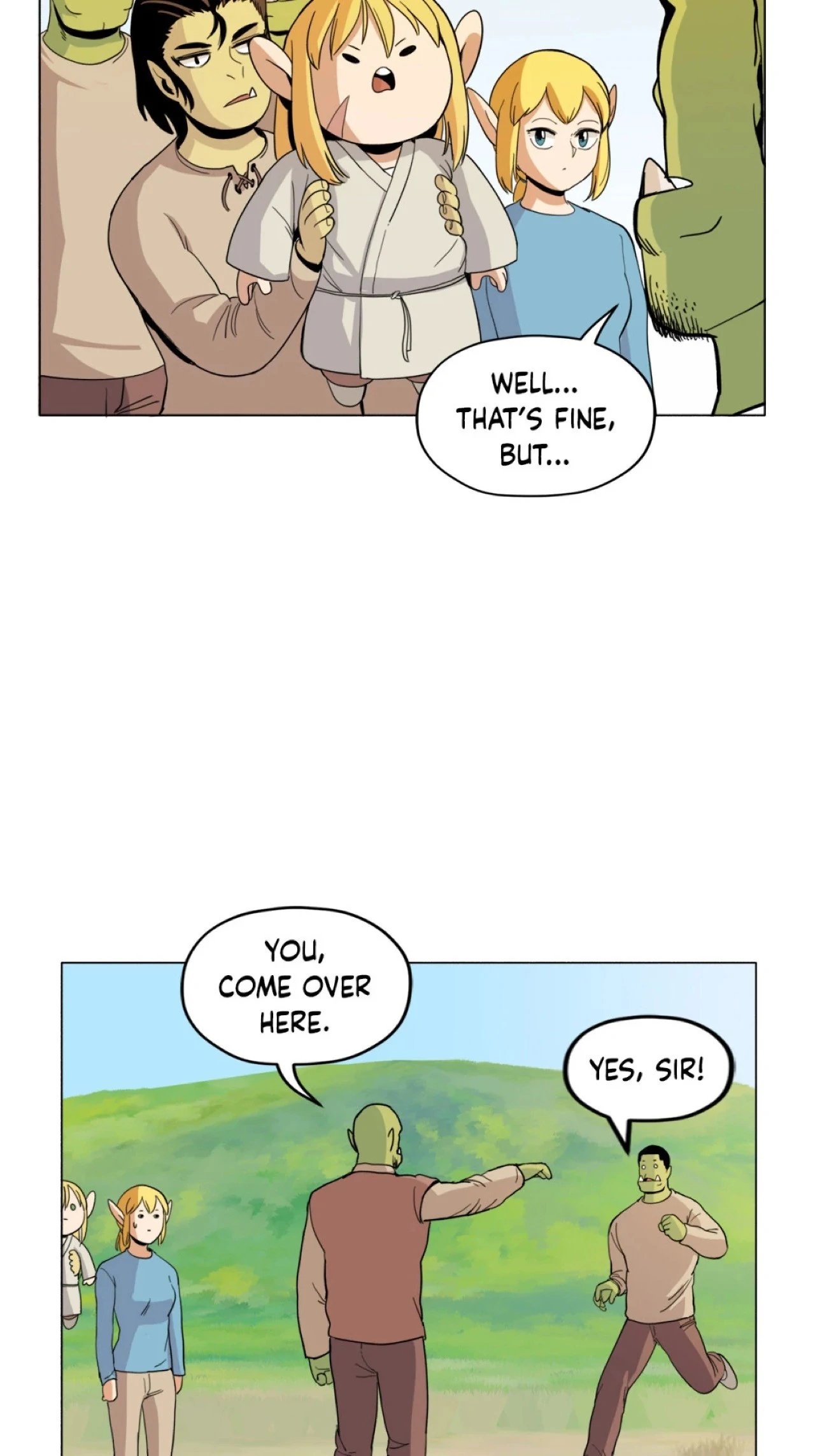 Pampered Prisoners: Elves Among Orcs Chapter 65 - page 17