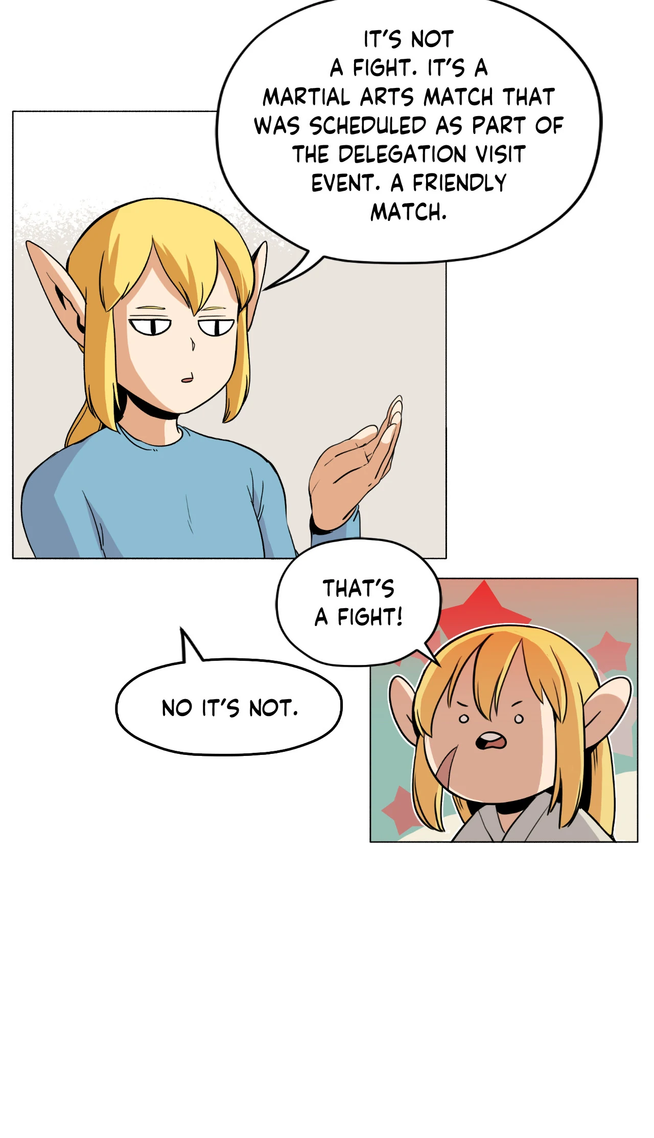 Pampered Prisoners: Elves Among Orcs Chapter 79 - page 7