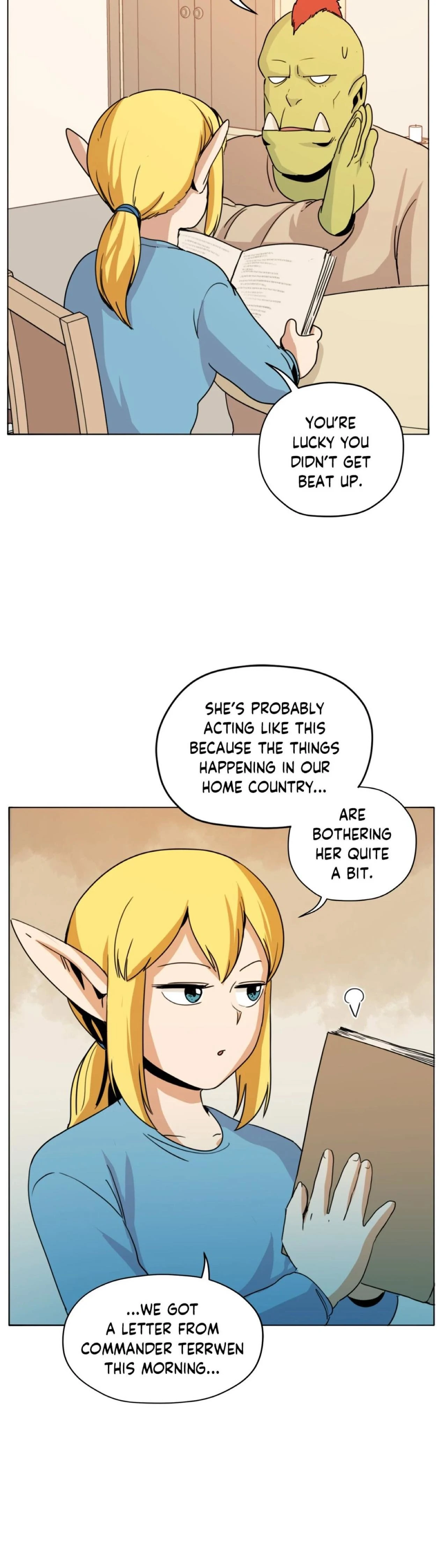 Pampered Prisoners: Elves Among Orcs Chapter 43 - page 9