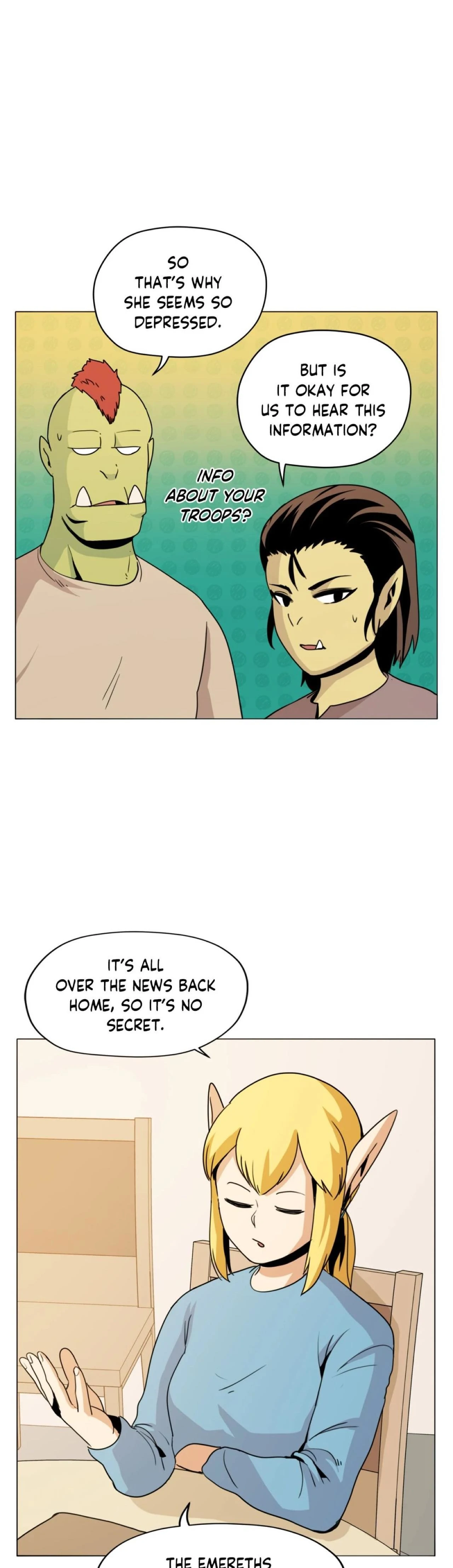 Pampered Prisoners: Elves Among Orcs Chapter 43 - page 11