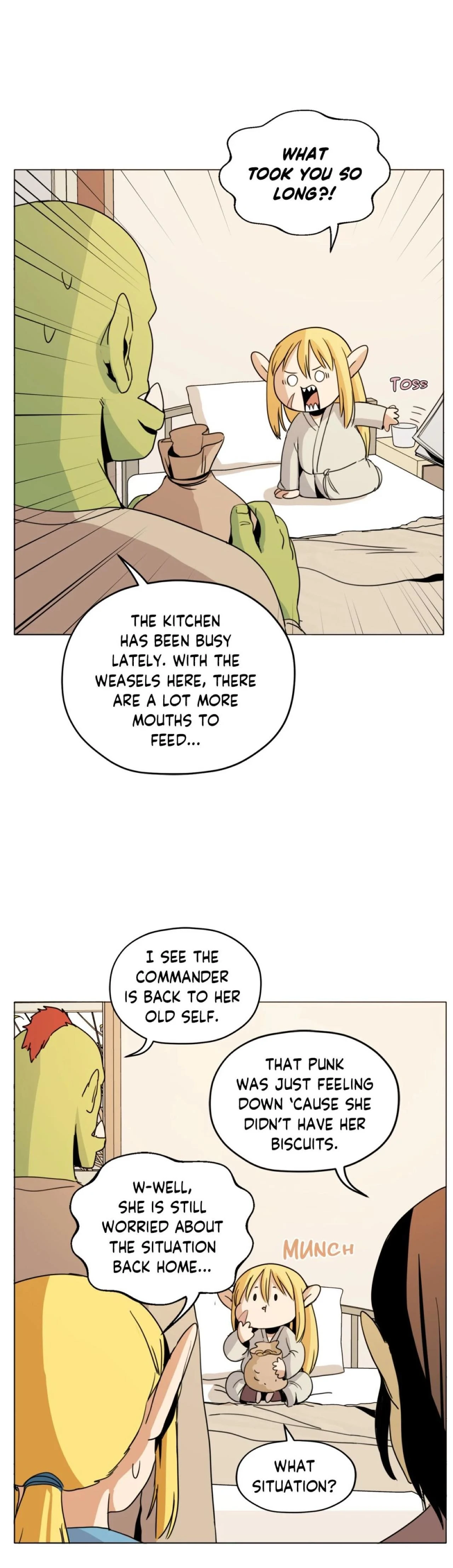 Pampered Prisoners: Elves Among Orcs Chapter 43 - page 14