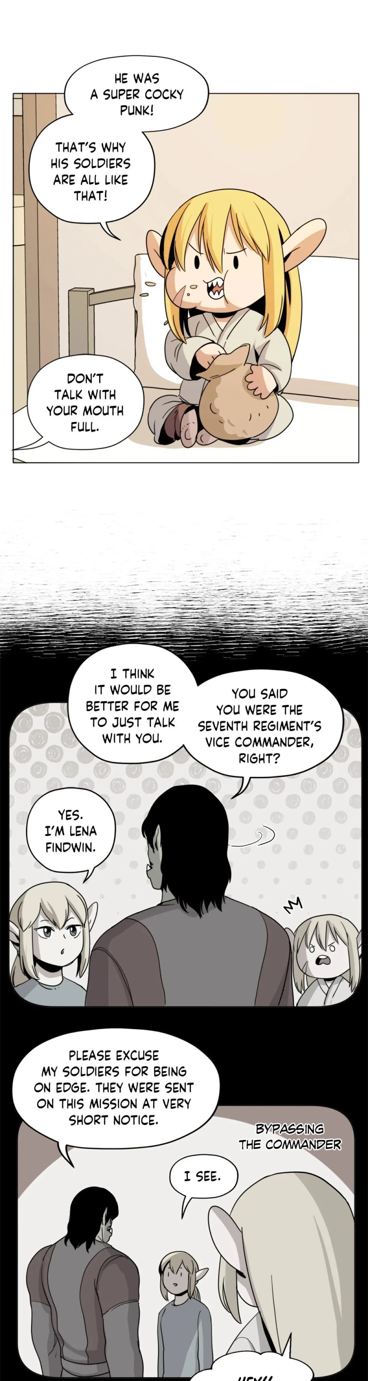 Pampered Prisoners: Elves Among Orcs Chapter 43 - page 16