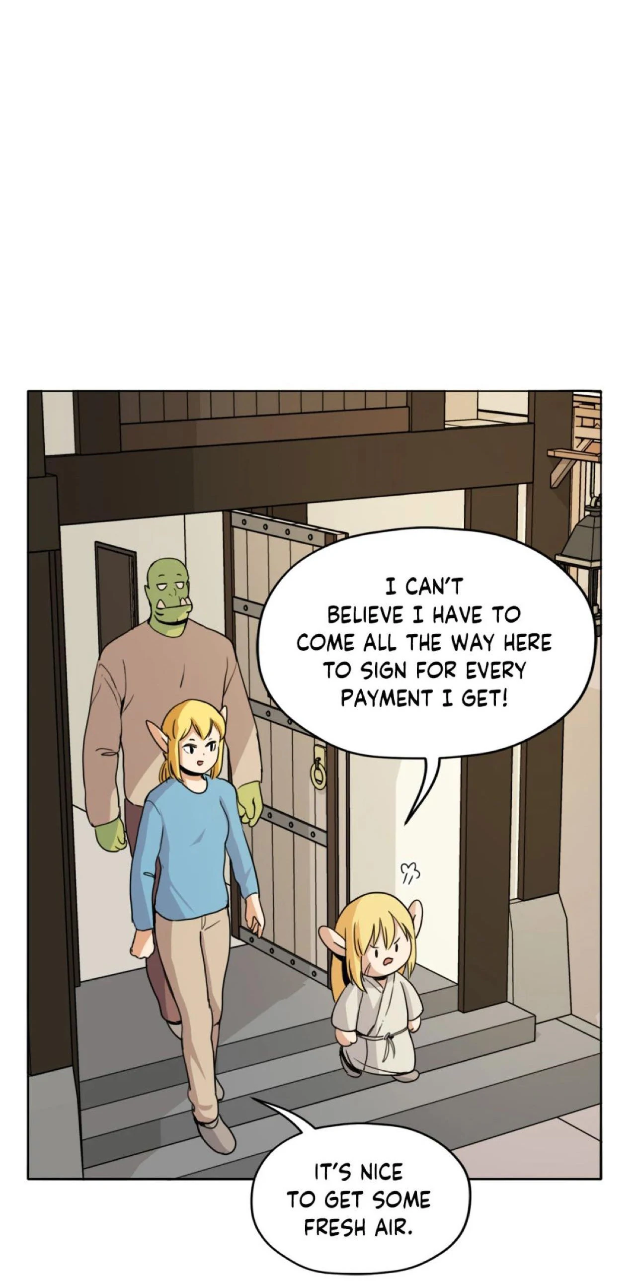 Pampered Prisoners: Elves Among Orcs Chapter 43 - page 24