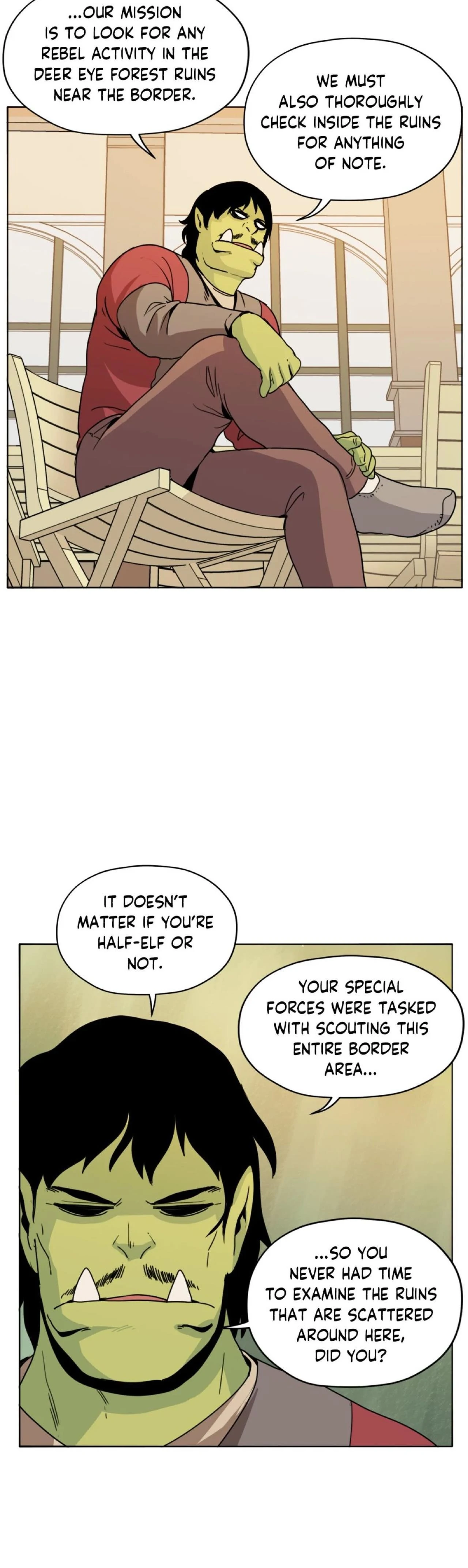 Pampered Prisoners: Elves Among Orcs Chapter 43 - page 28