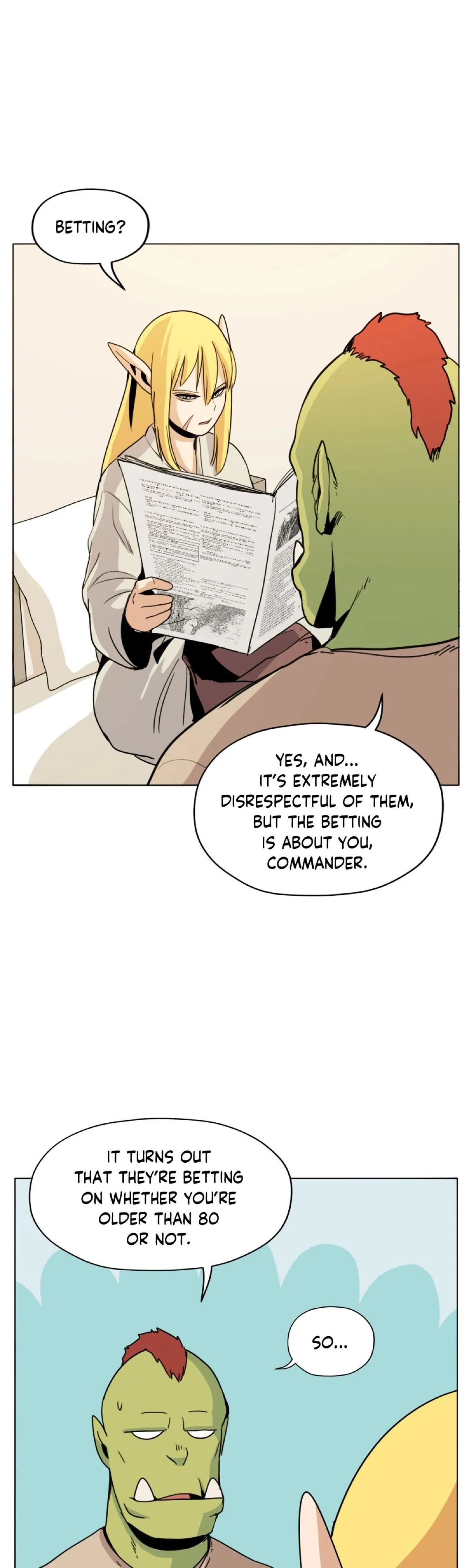 Pampered Prisoners: Elves Among Orcs Chapter 43 - page 4