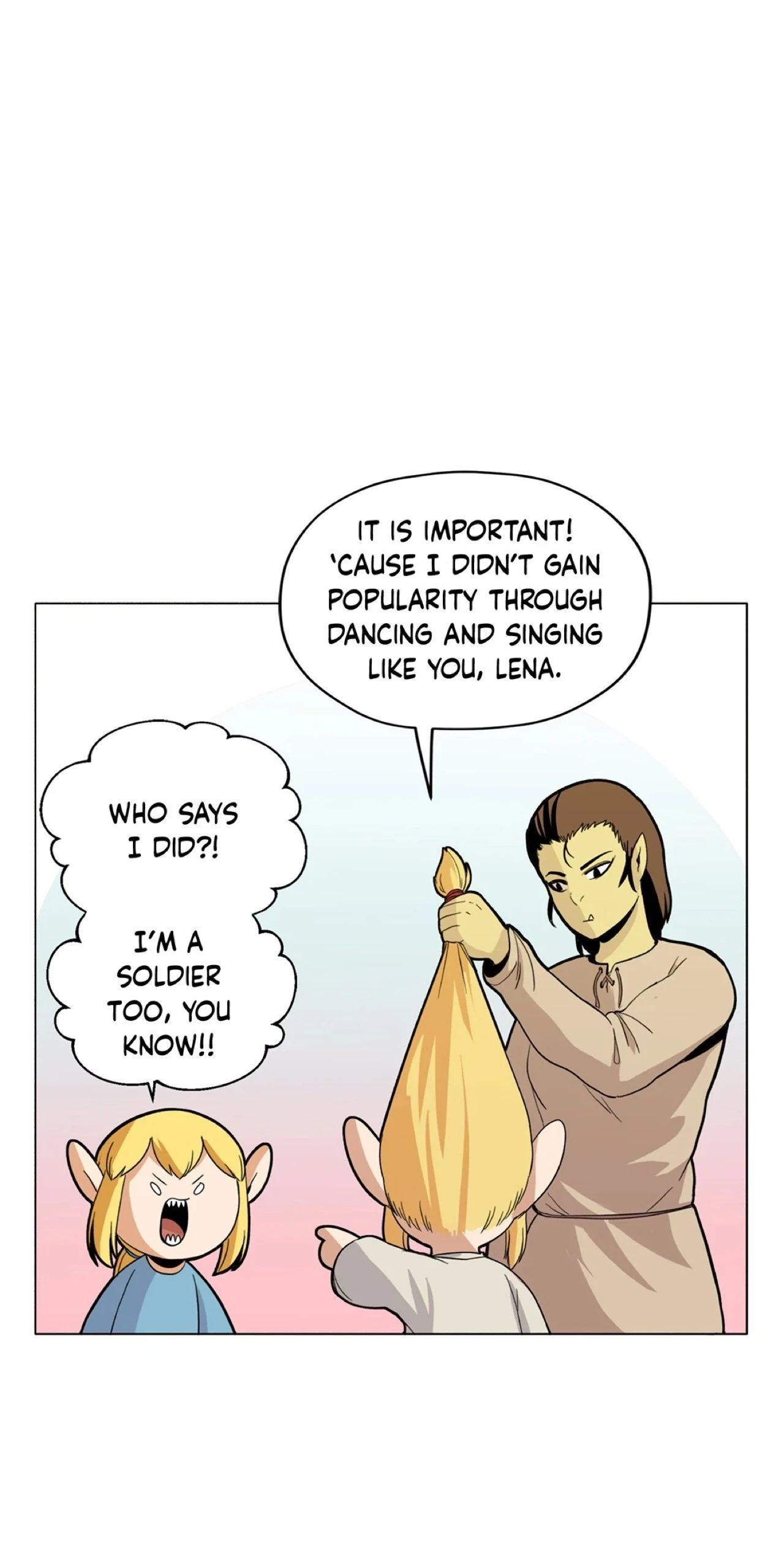 Pampered Prisoners: Elves Among Orcs Chapter 66 - page 18