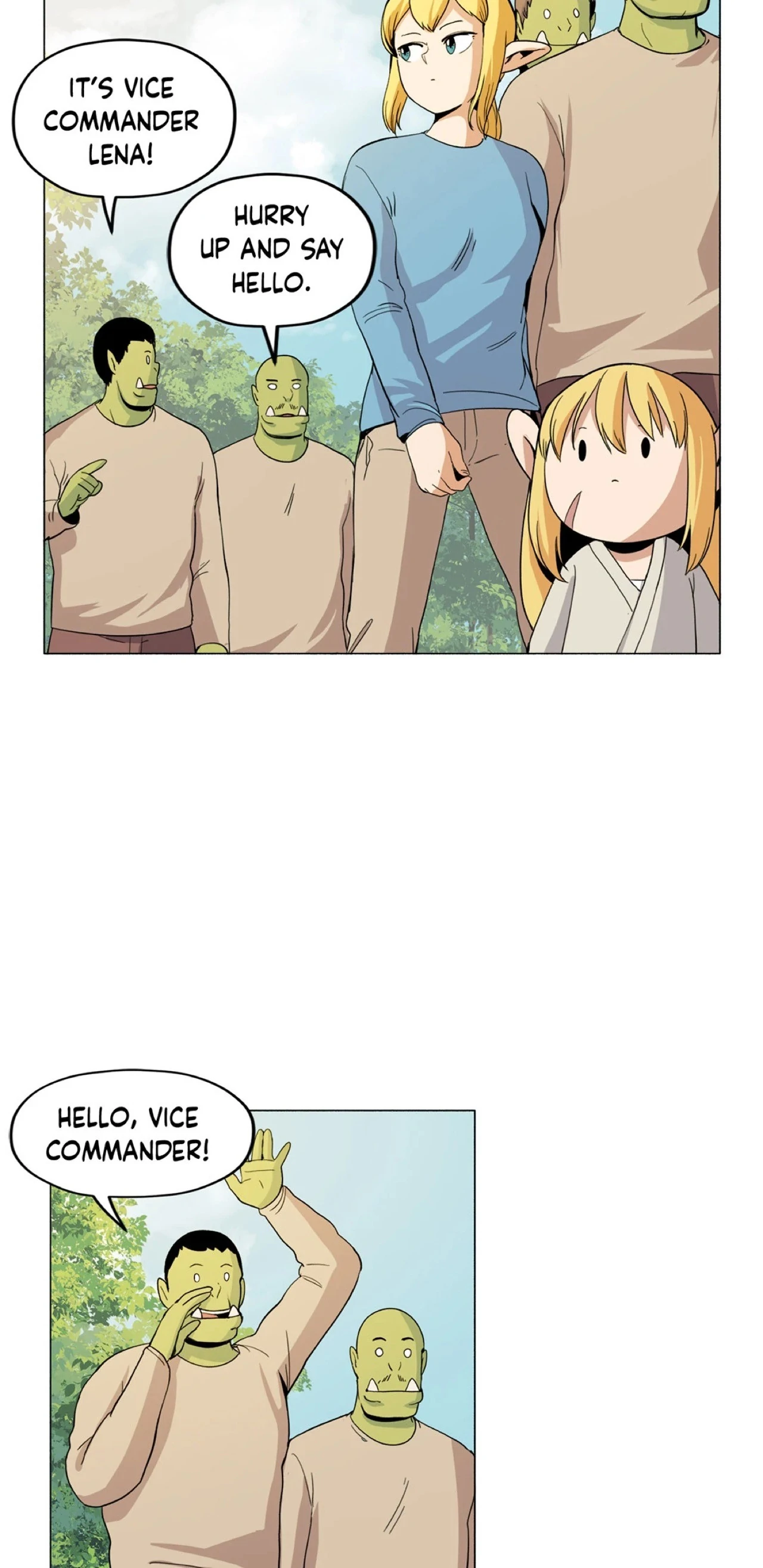 Pampered Prisoners: Elves Among Orcs Chapter 66 - page 21