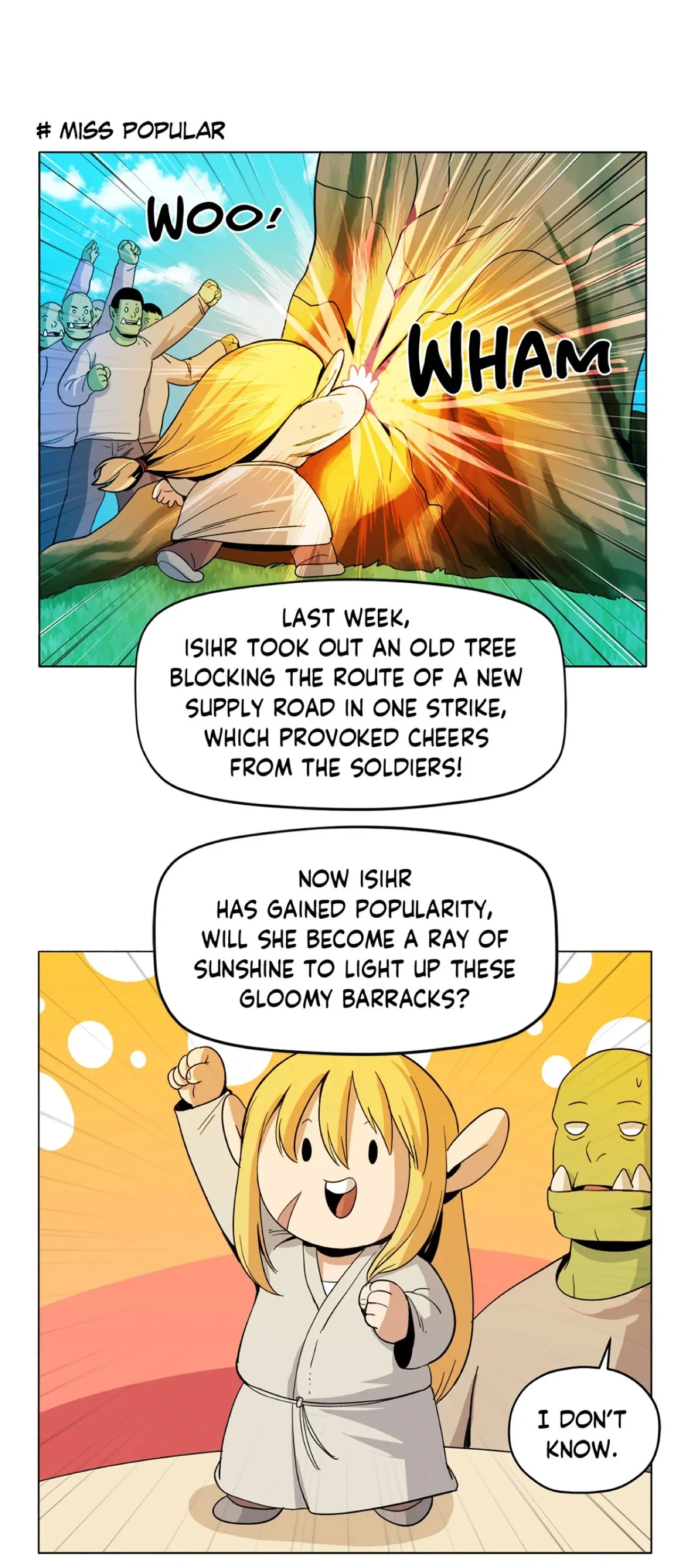 Pampered Prisoners: Elves Among Orcs Chapter 66 - page 8