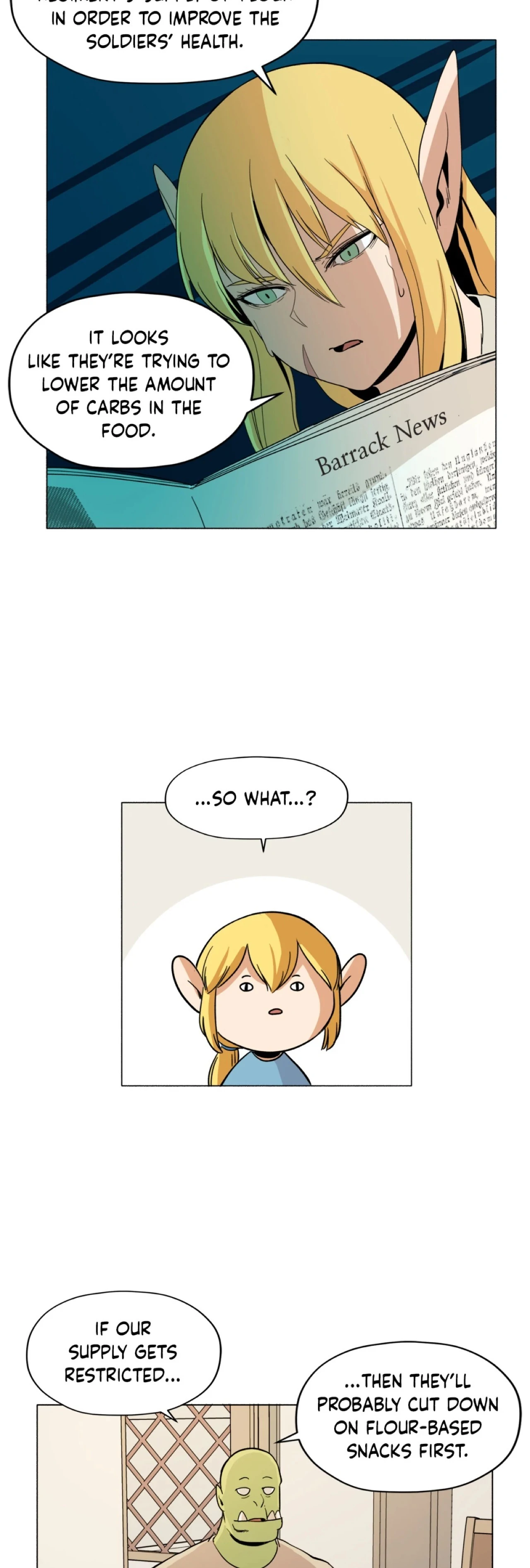 Pampered Prisoners: Elves Among Orcs Chapter 67 - page 16