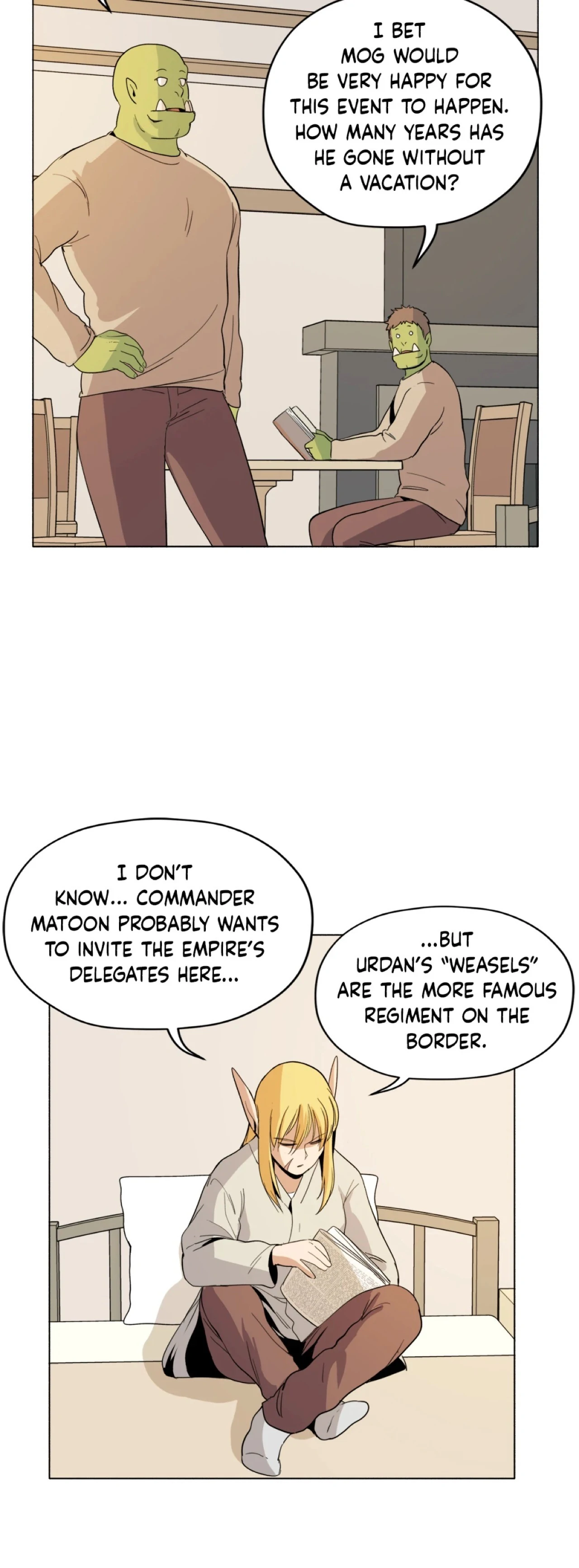 Pampered Prisoners: Elves Among Orcs Chapter 67 - page 21