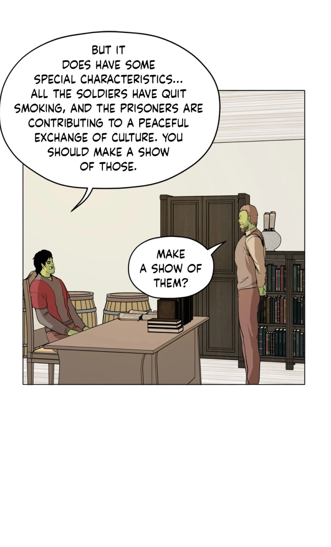 Pampered Prisoners: Elves Among Orcs Chapter 67 - page 31