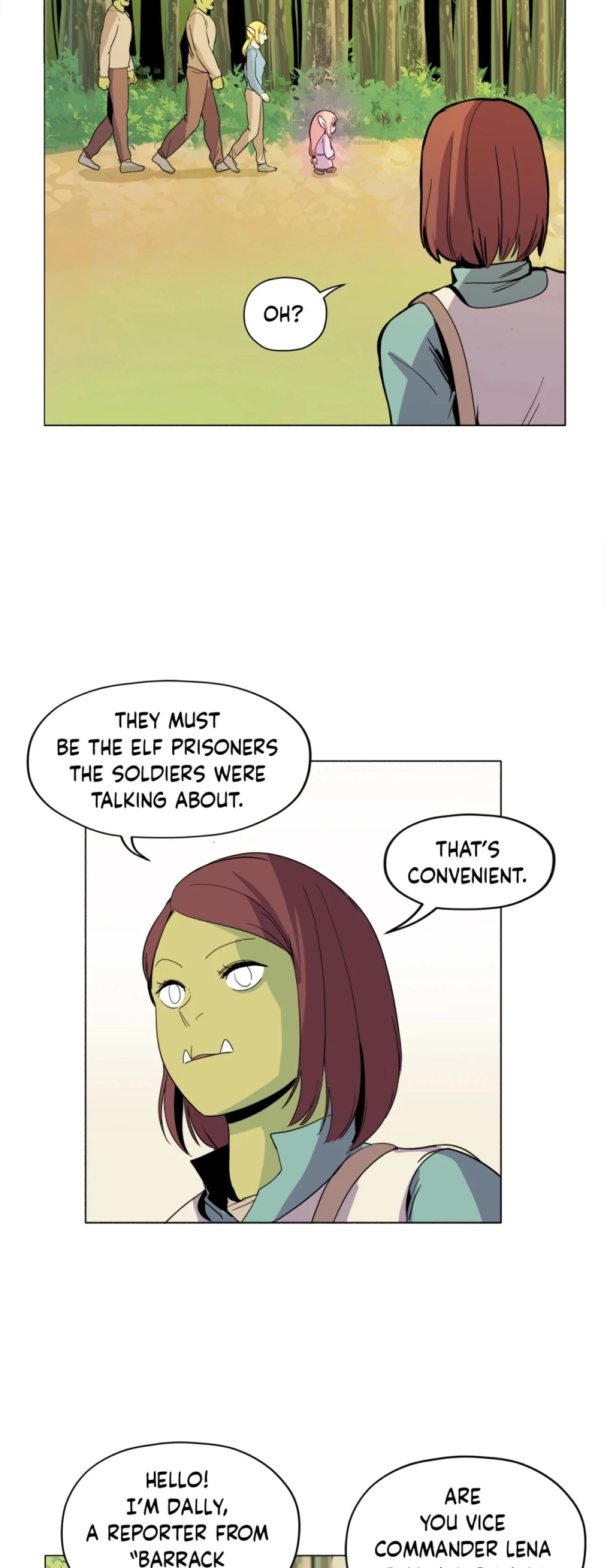 Pampered Prisoners: Elves Among Orcs Chapter 67 - page 37