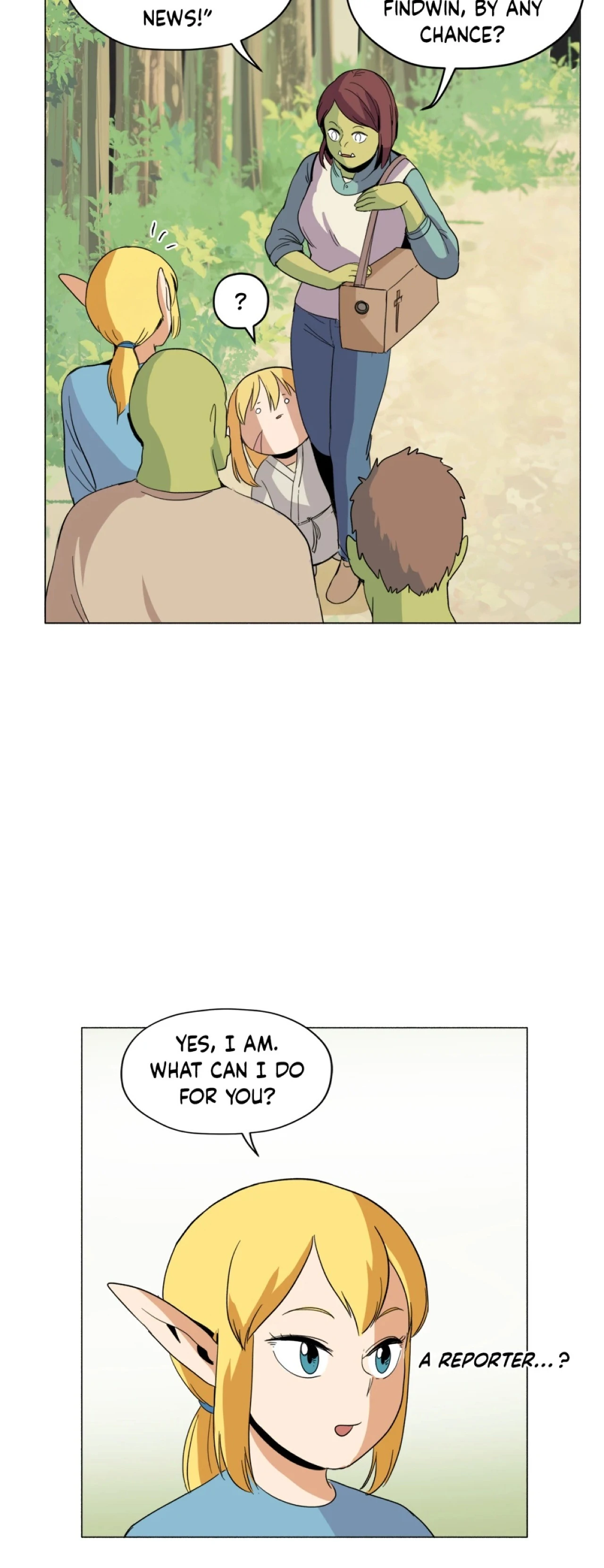 Pampered Prisoners: Elves Among Orcs Chapter 67 - page 38