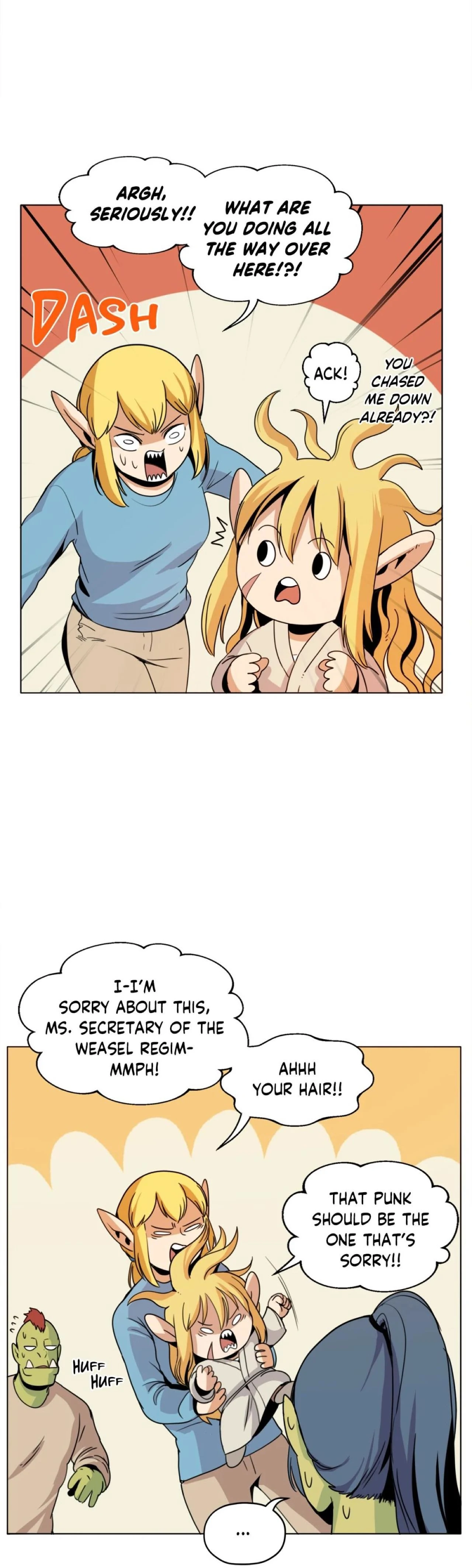 Pampered Prisoners: Elves Among Orcs Chapter 45 - page 10