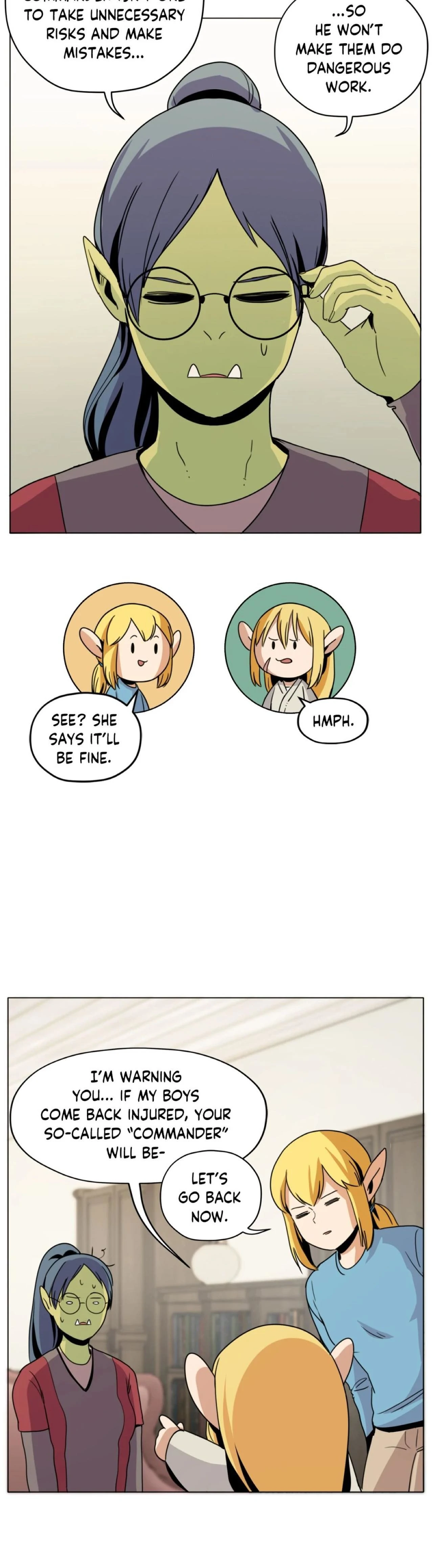 Pampered Prisoners: Elves Among Orcs Chapter 45 - page 13