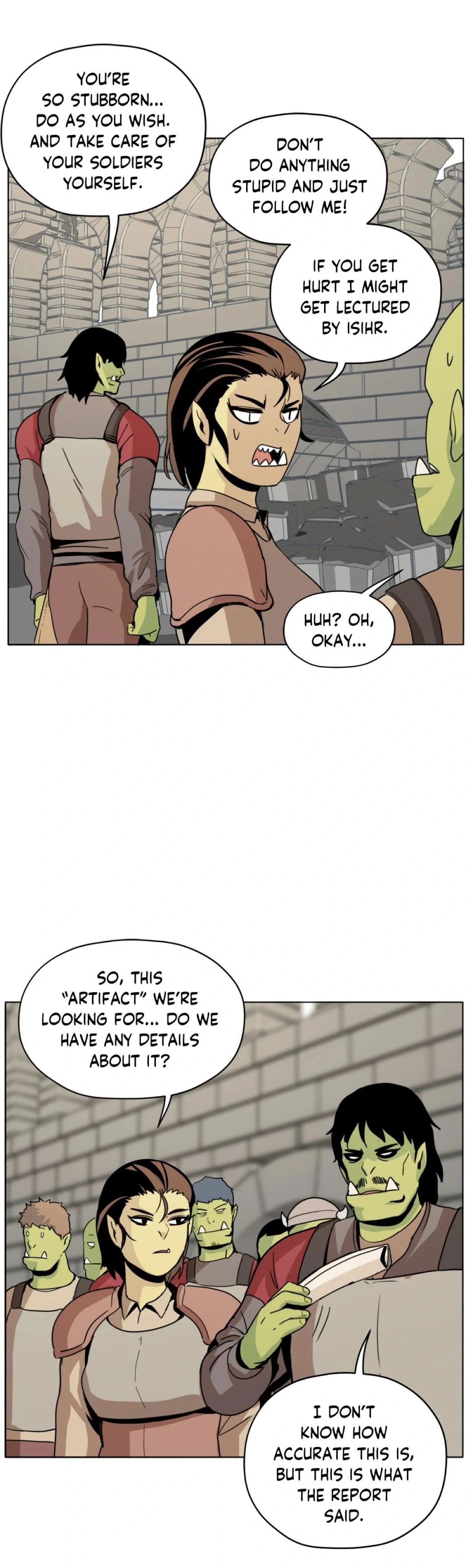 Pampered Prisoners: Elves Among Orcs Chapter 45 - page 23