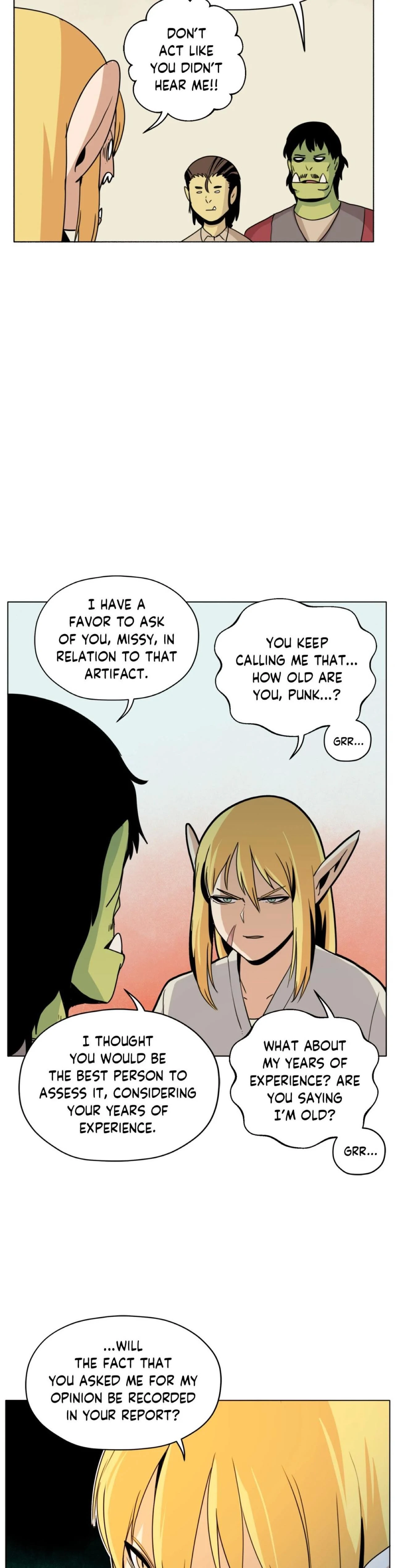 Pampered Prisoners: Elves Among Orcs Chapter 46 - page 13