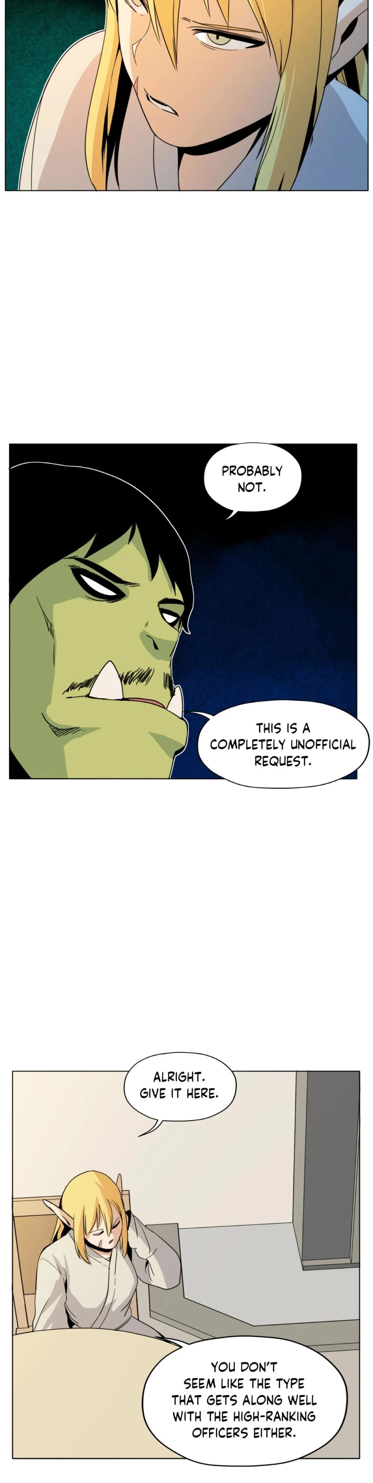 Pampered Prisoners: Elves Among Orcs Chapter 46 - page 14