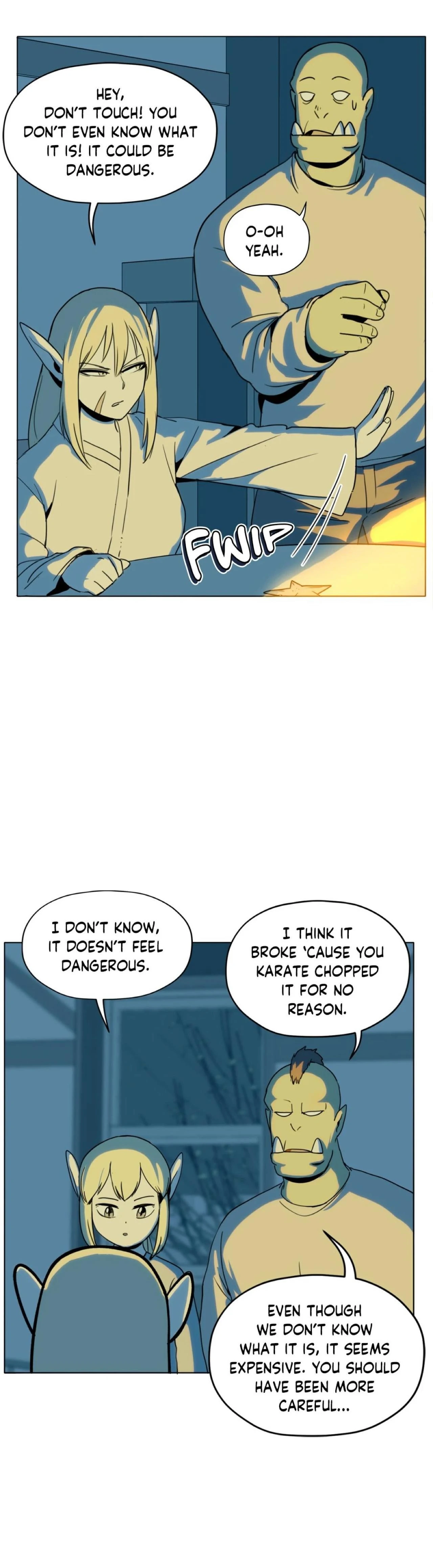 Pampered Prisoners: Elves Among Orcs Chapter 46 - page 21