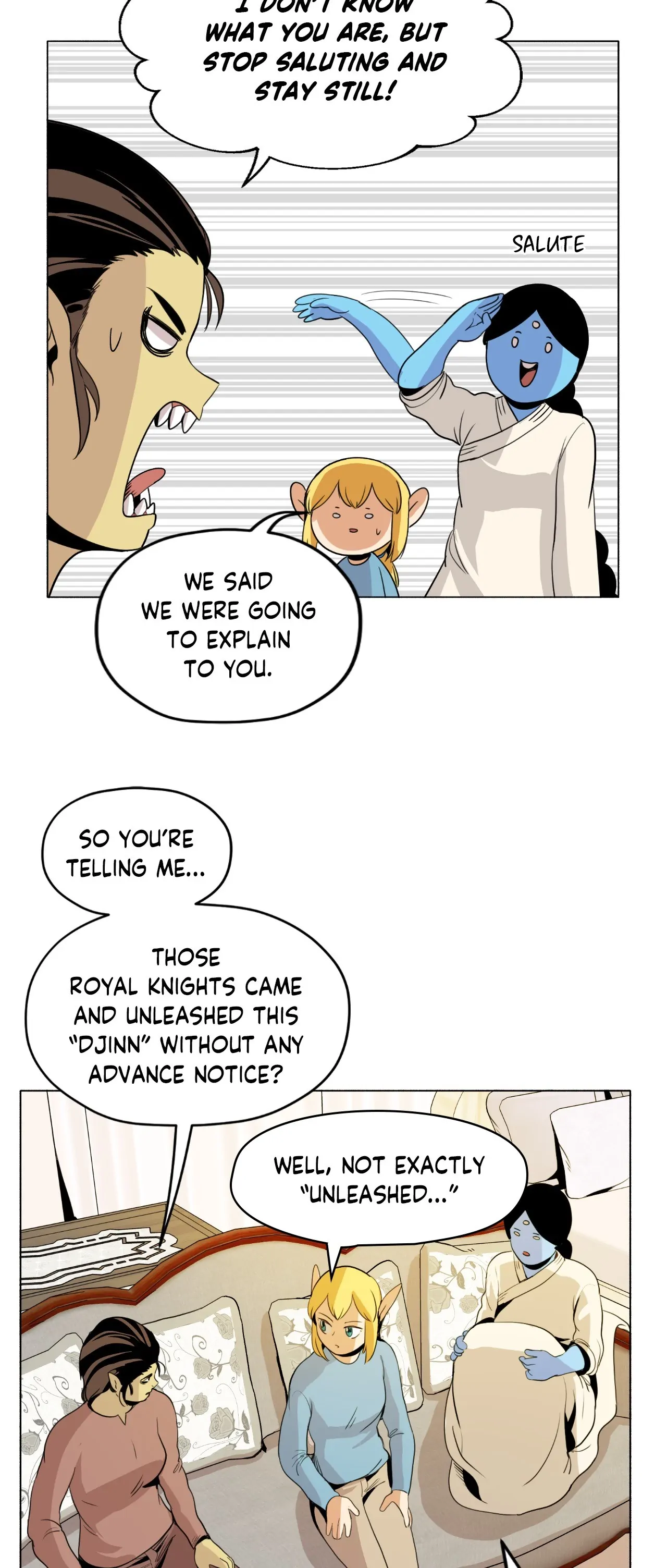 Pampered Prisoners: Elves Among Orcs Chapter 83 - page 37