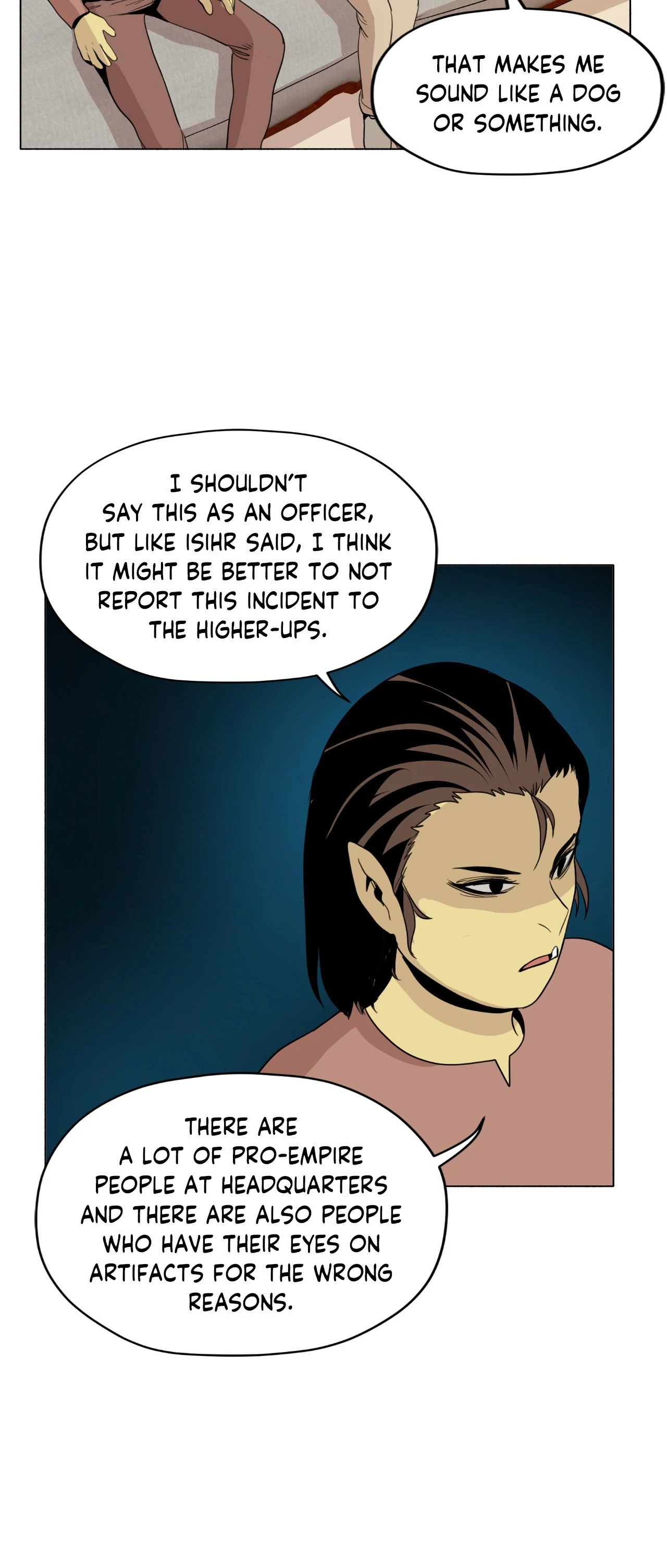 Pampered Prisoners: Elves Among Orcs Chapter 83 - page 38