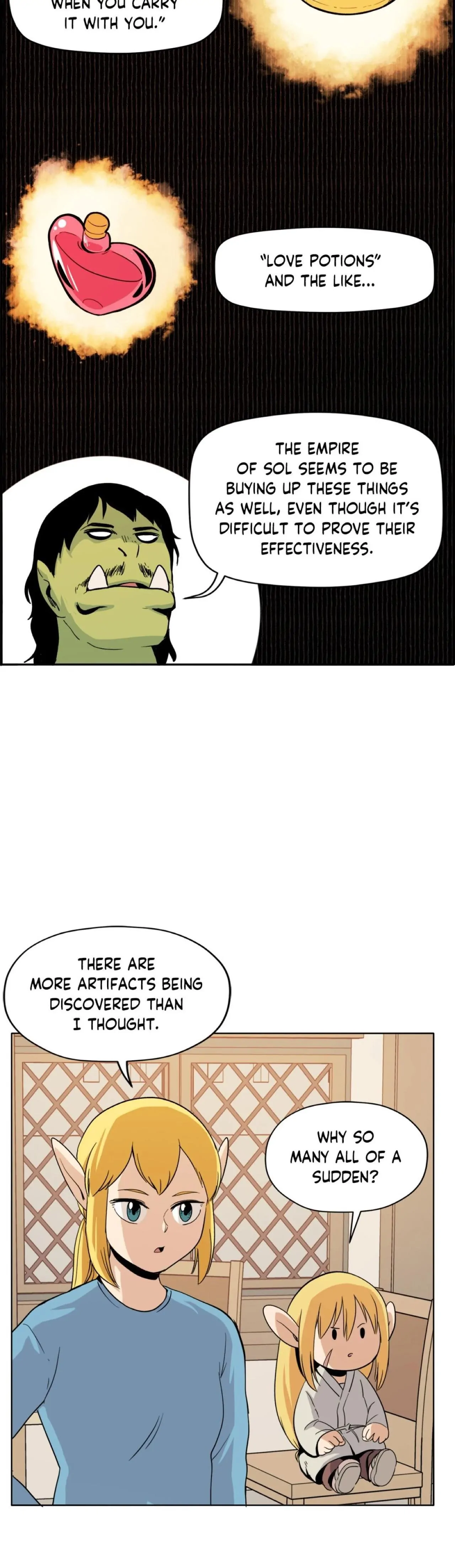 Pampered Prisoners: Elves Among Orcs Chapter 47 - page 16