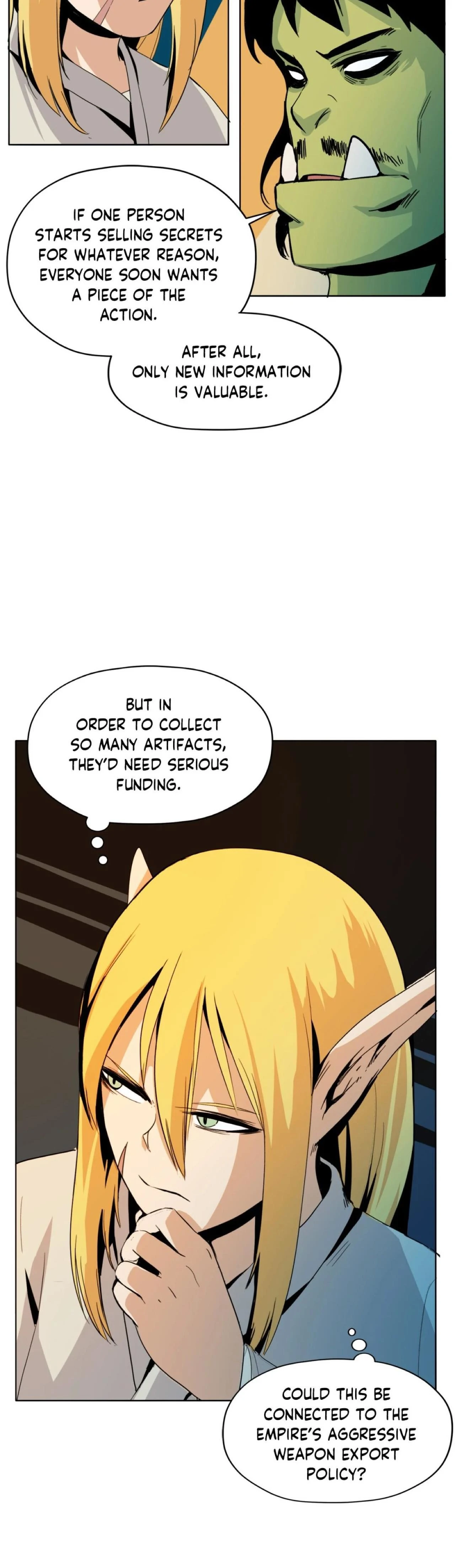 Pampered Prisoners: Elves Among Orcs Chapter 47 - page 18
