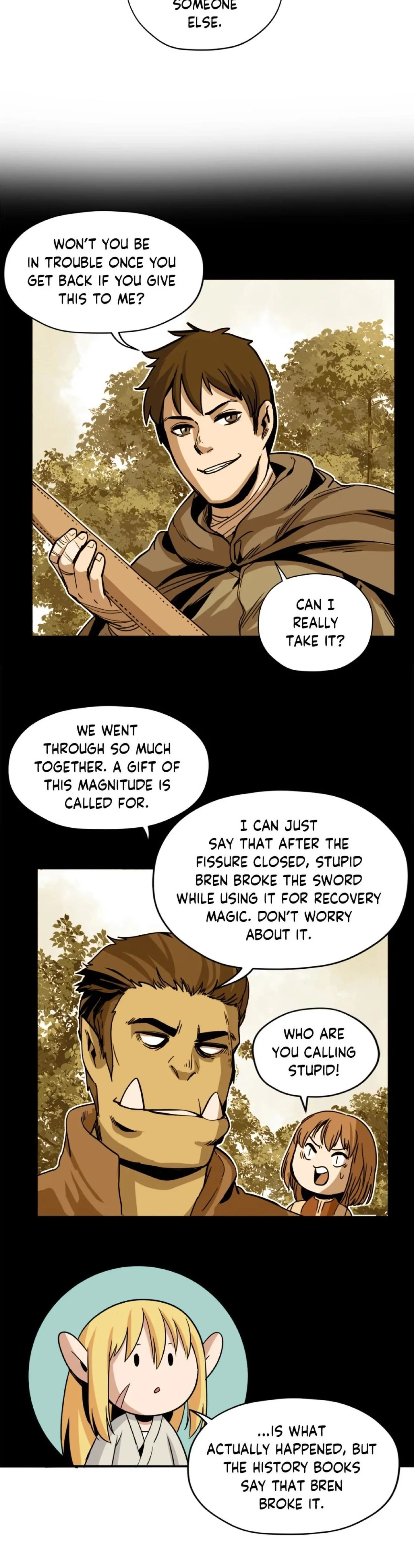 Pampered Prisoners: Elves Among Orcs Chapter 47 - page 22