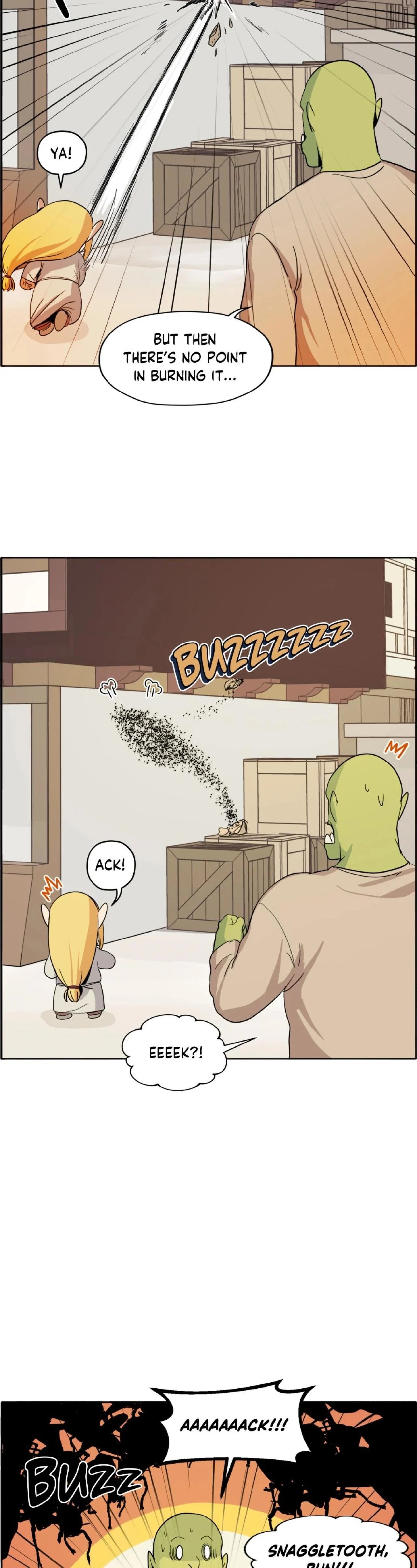 Pampered Prisoners: Elves Among Orcs Chapter 48 - page 21