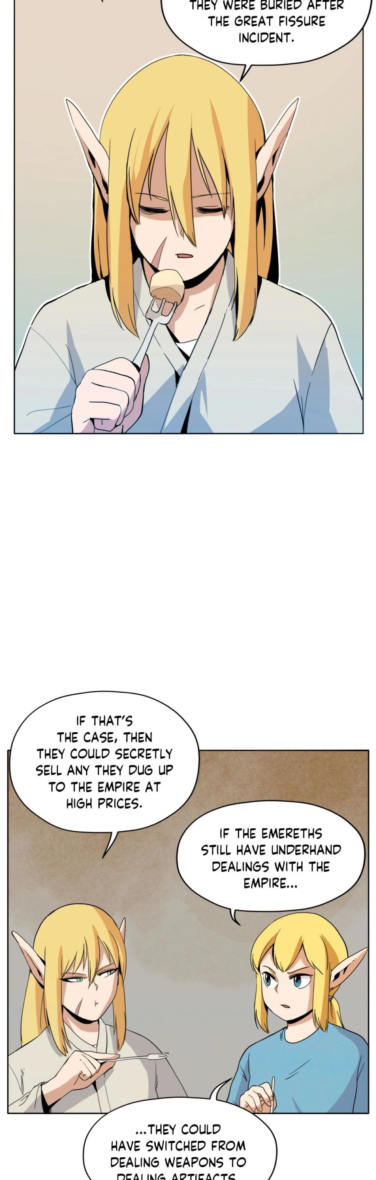 Pampered Prisoners: Elves Among Orcs Chapter 48 - page 8