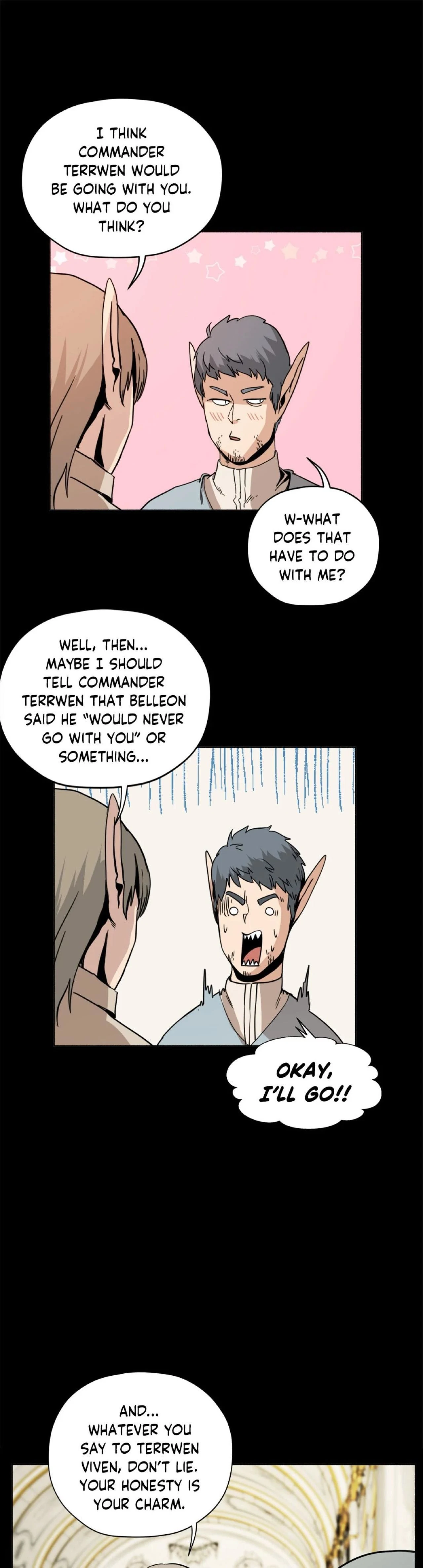 Pampered Prisoners: Elves Among Orcs Chapter 51 - page 12