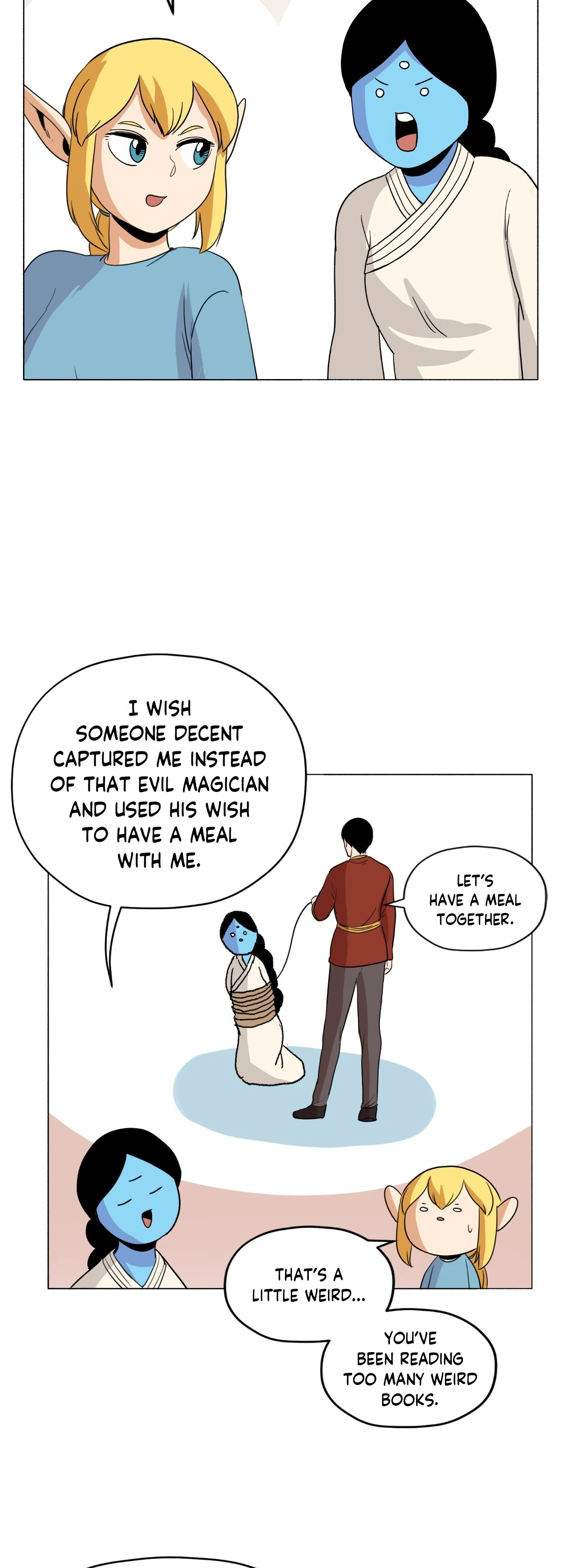 Pampered Prisoners: Elves Among Orcs Chapter 84 - page 31