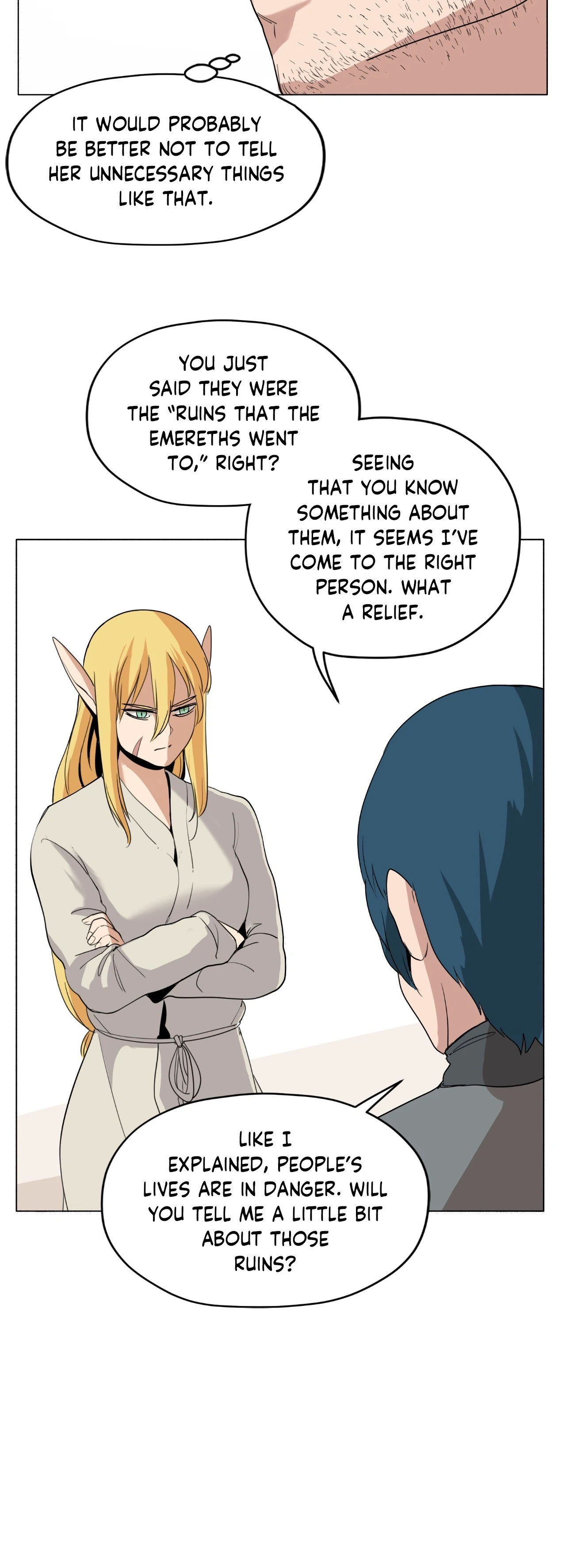 Pampered Prisoners: Elves Among Orcs Chapter 87 - page 21