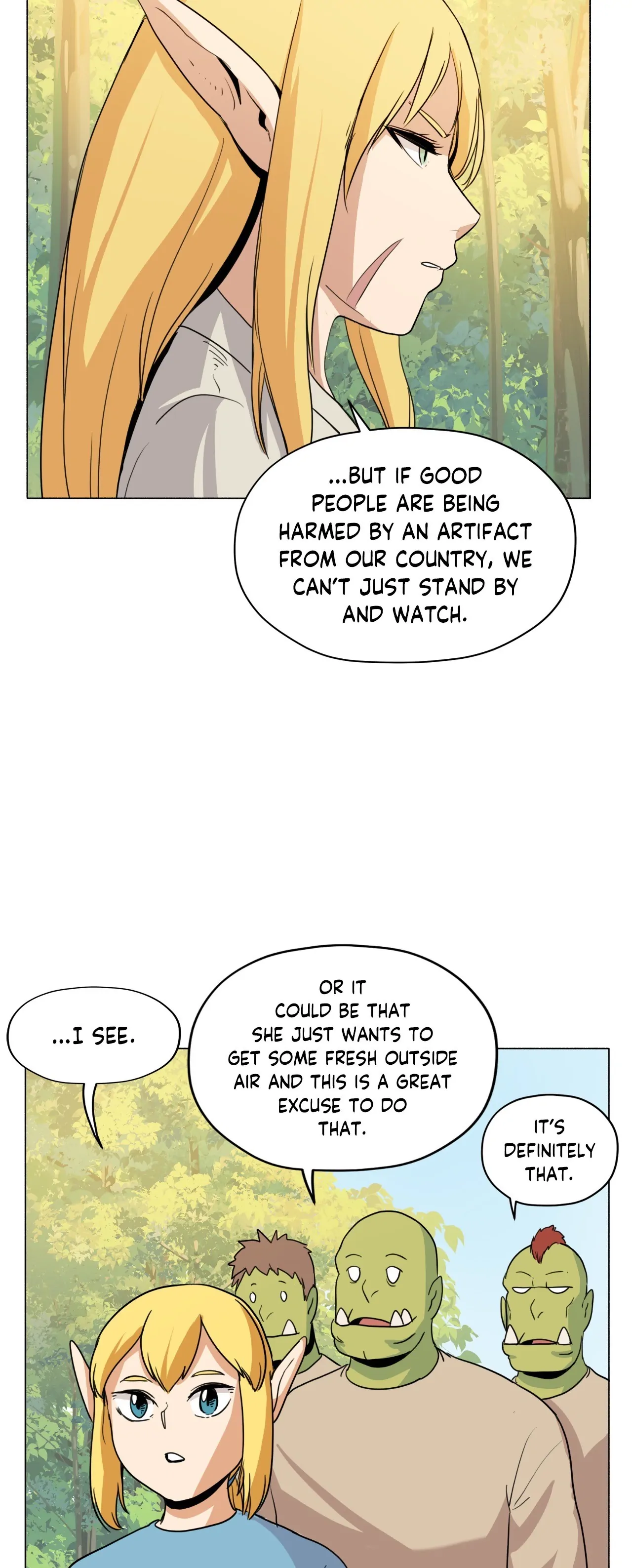 Pampered Prisoners: Elves Among Orcs Chapter 87 - page 44