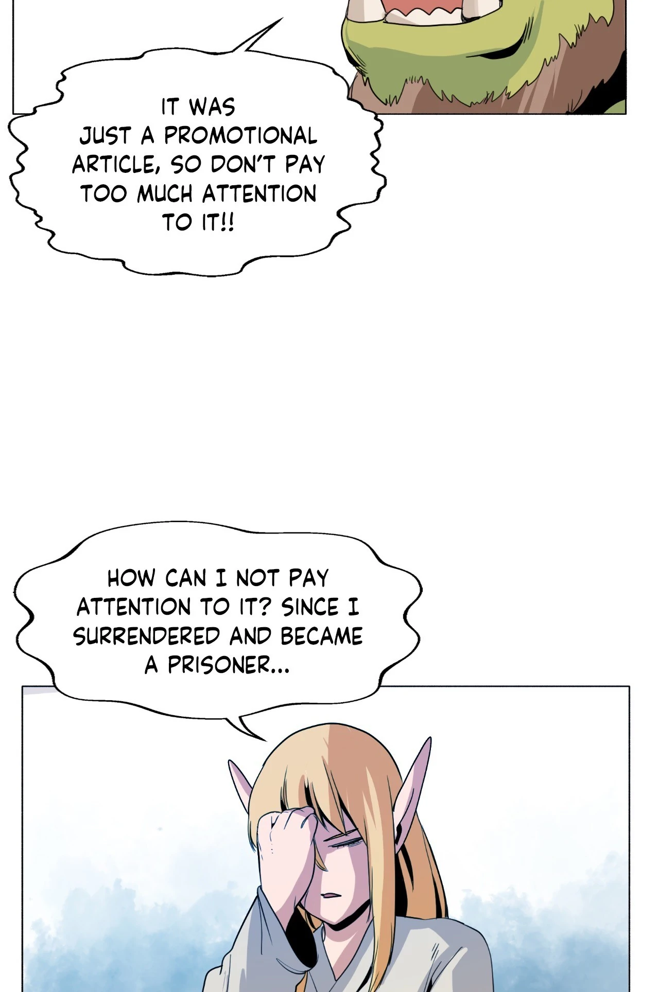 Pampered Prisoners: Elves Among Orcs Chapter 87 - page 50