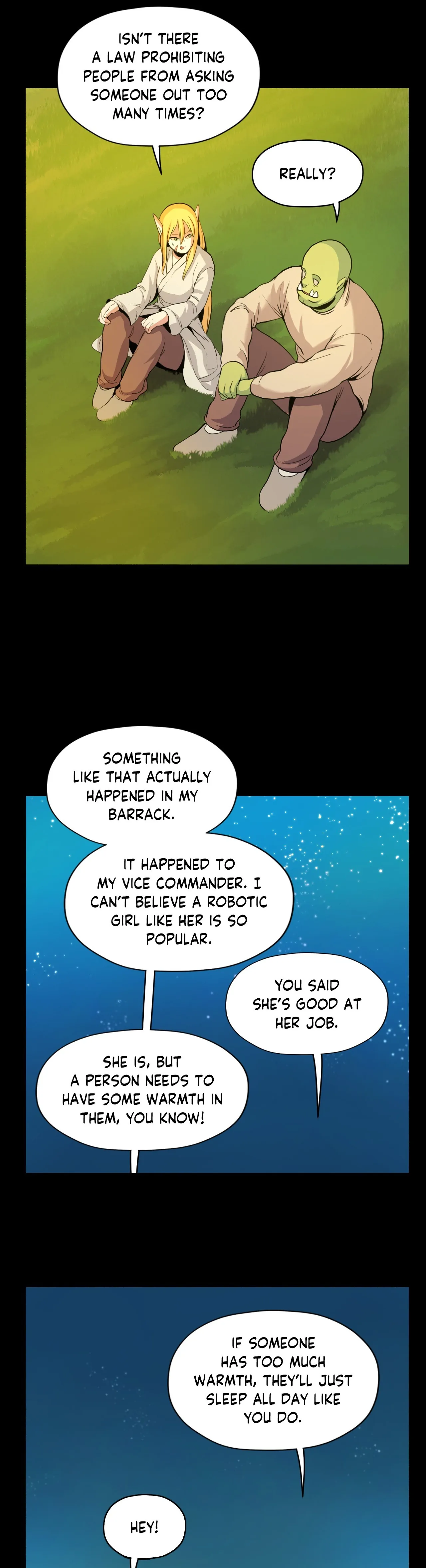 Pampered Prisoners: Elves Among Orcs Chapter 90 - page 3