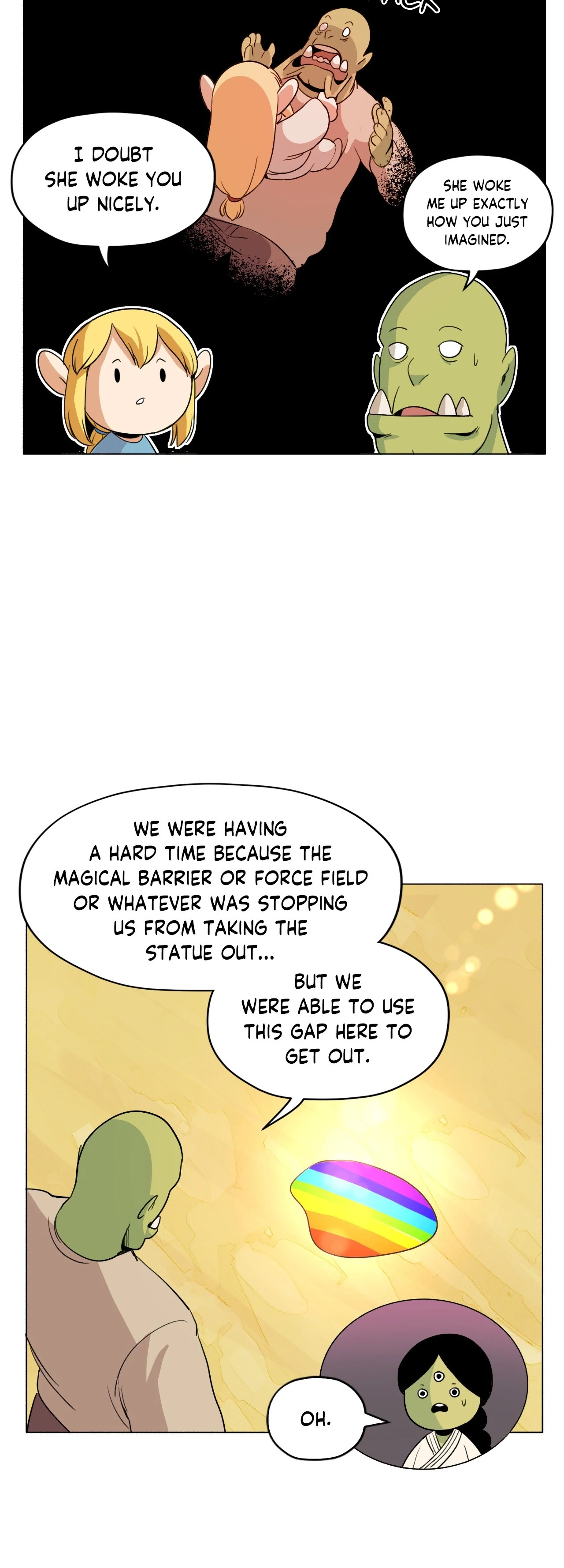 Pampered Prisoners: Elves Among Orcs Chapter 91 - page 5