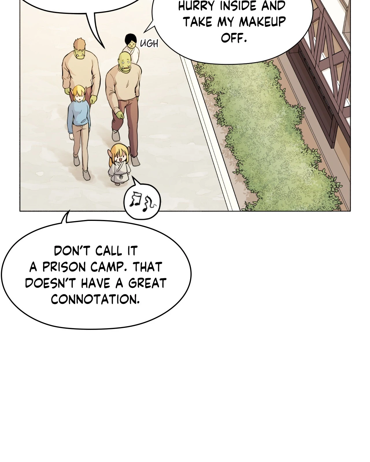 Pampered Prisoners: Elves Among Orcs Chapter 92 - page 11