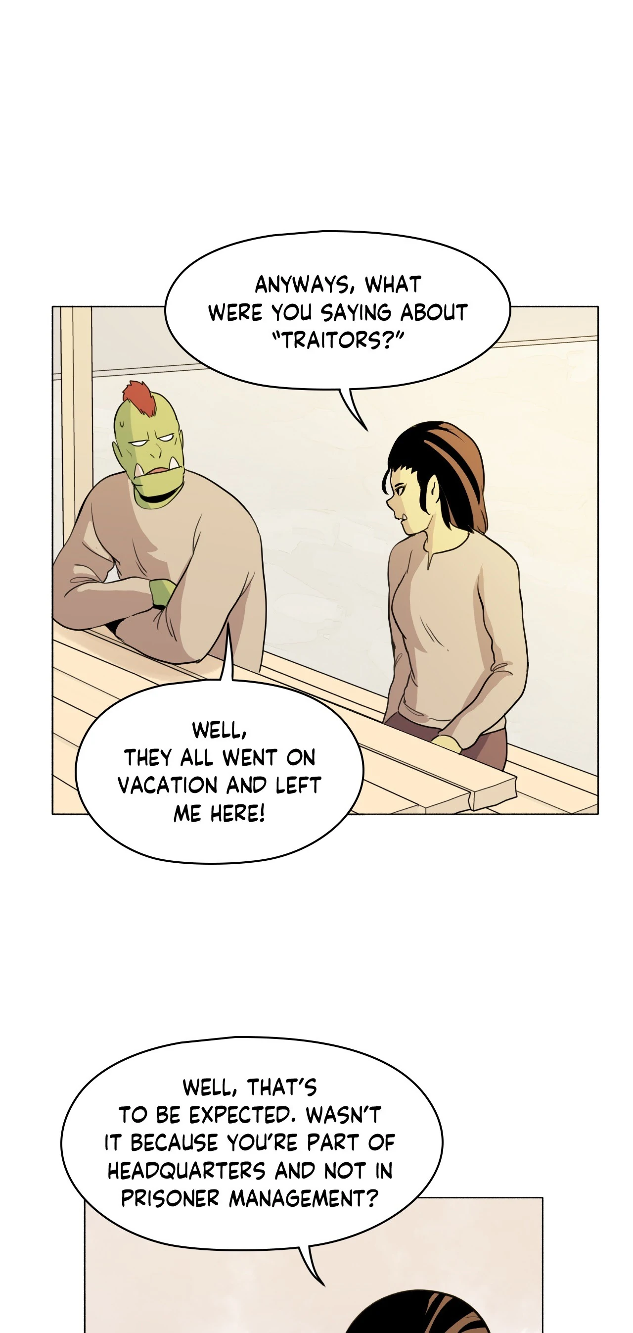 Pampered Prisoners: Elves Among Orcs Chapter 92 - page 35