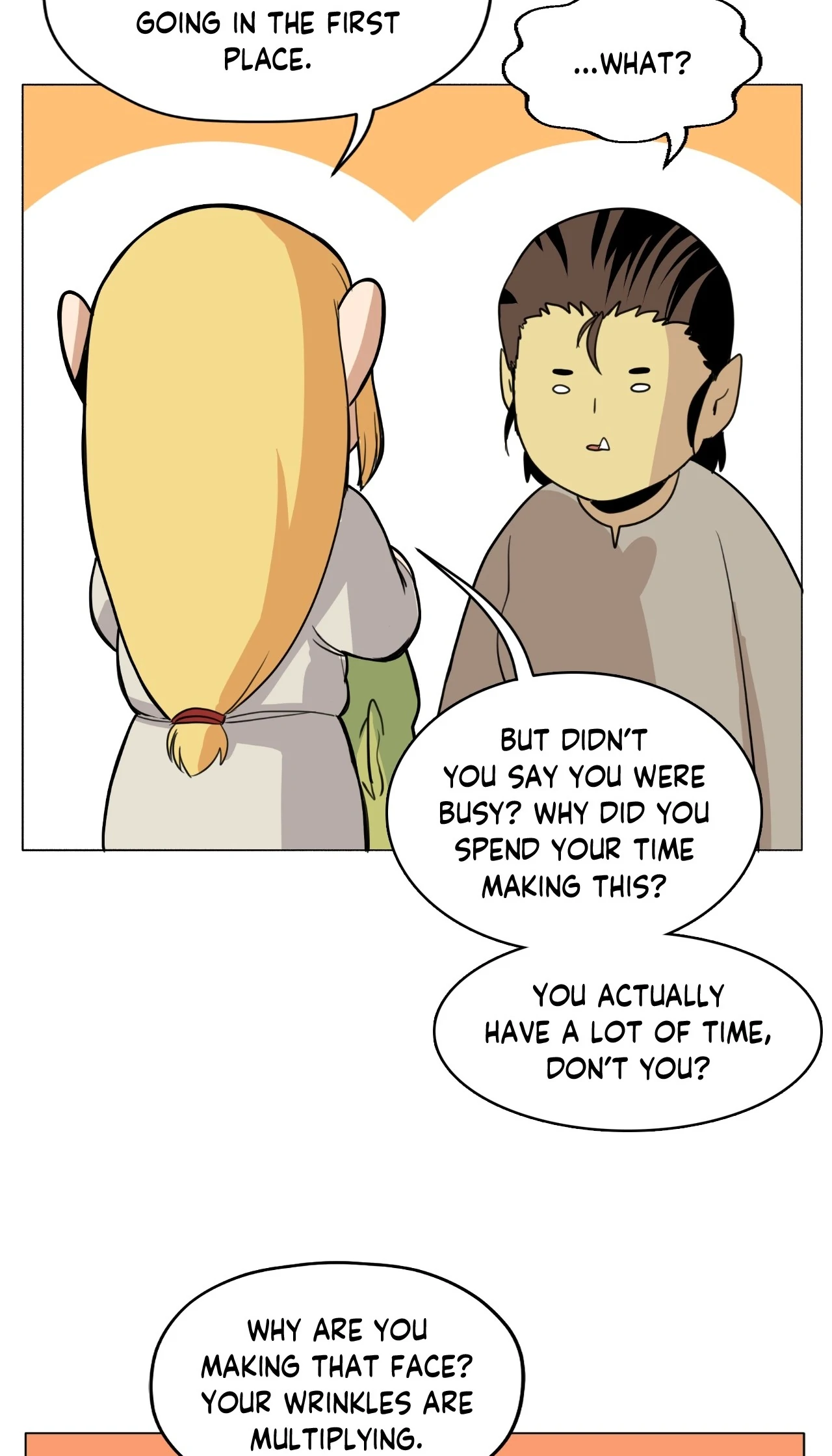 Pampered Prisoners: Elves Among Orcs Chapter 93 - page 48