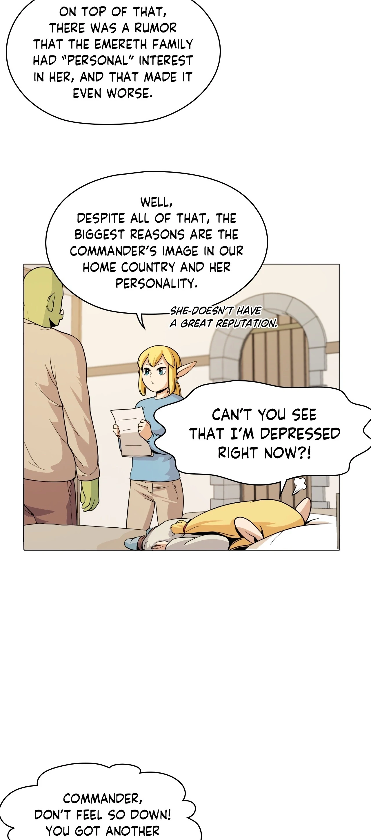 Pampered Prisoners: Elves Among Orcs Chapter 94 - page 19