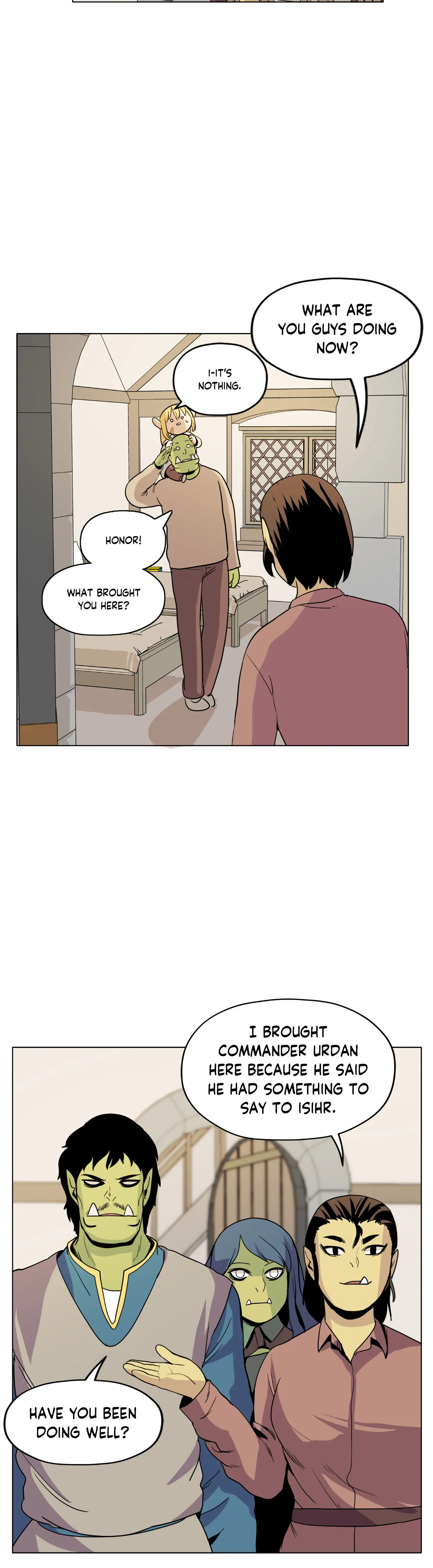 Pampered Prisoners: Elves Among Orcs Chapter 95 - page 12