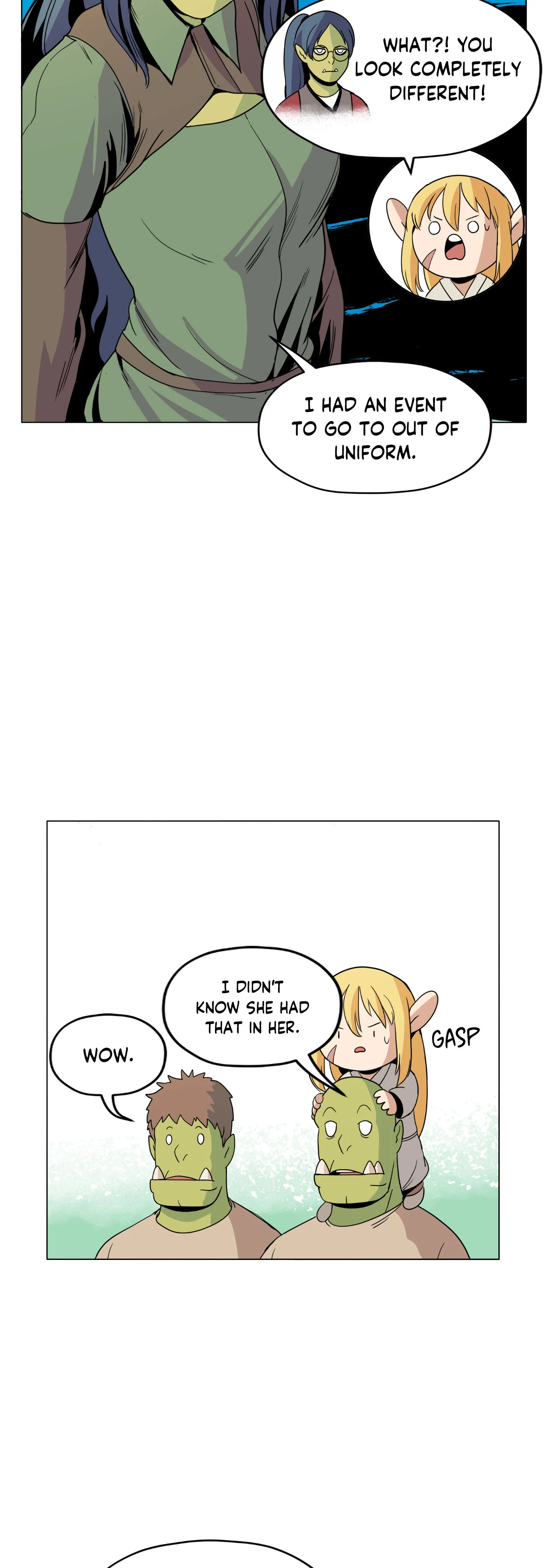 Pampered Prisoners: Elves Among Orcs Chapter 95 - page 14