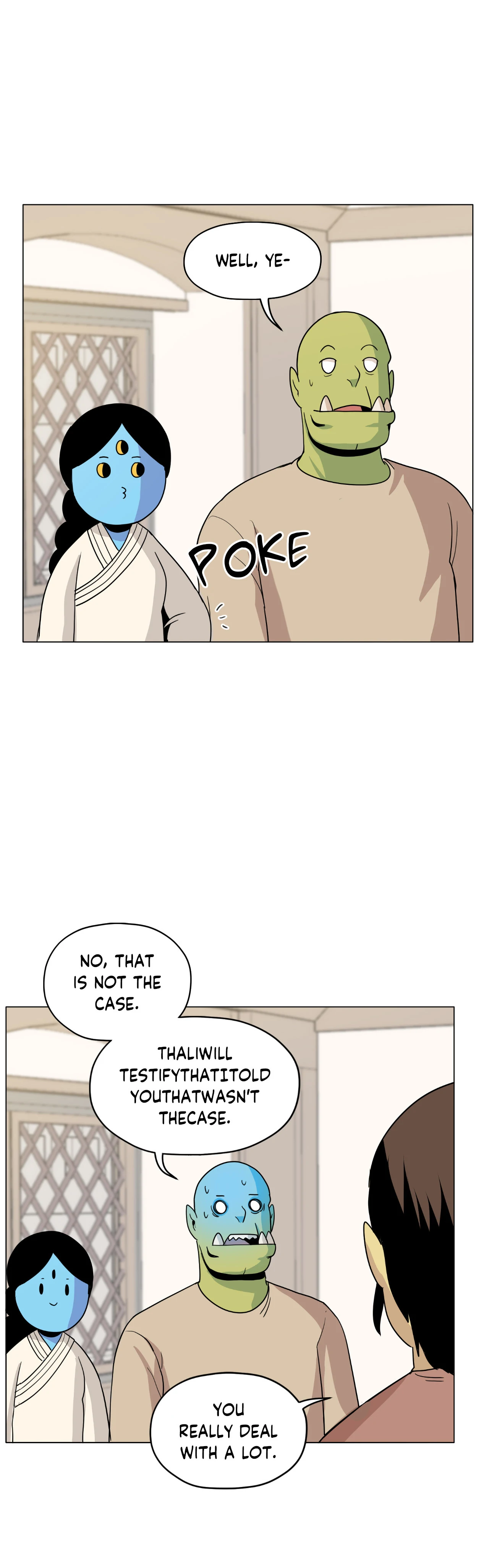 Pampered Prisoners: Elves Among Orcs Chapter 96 - page 12